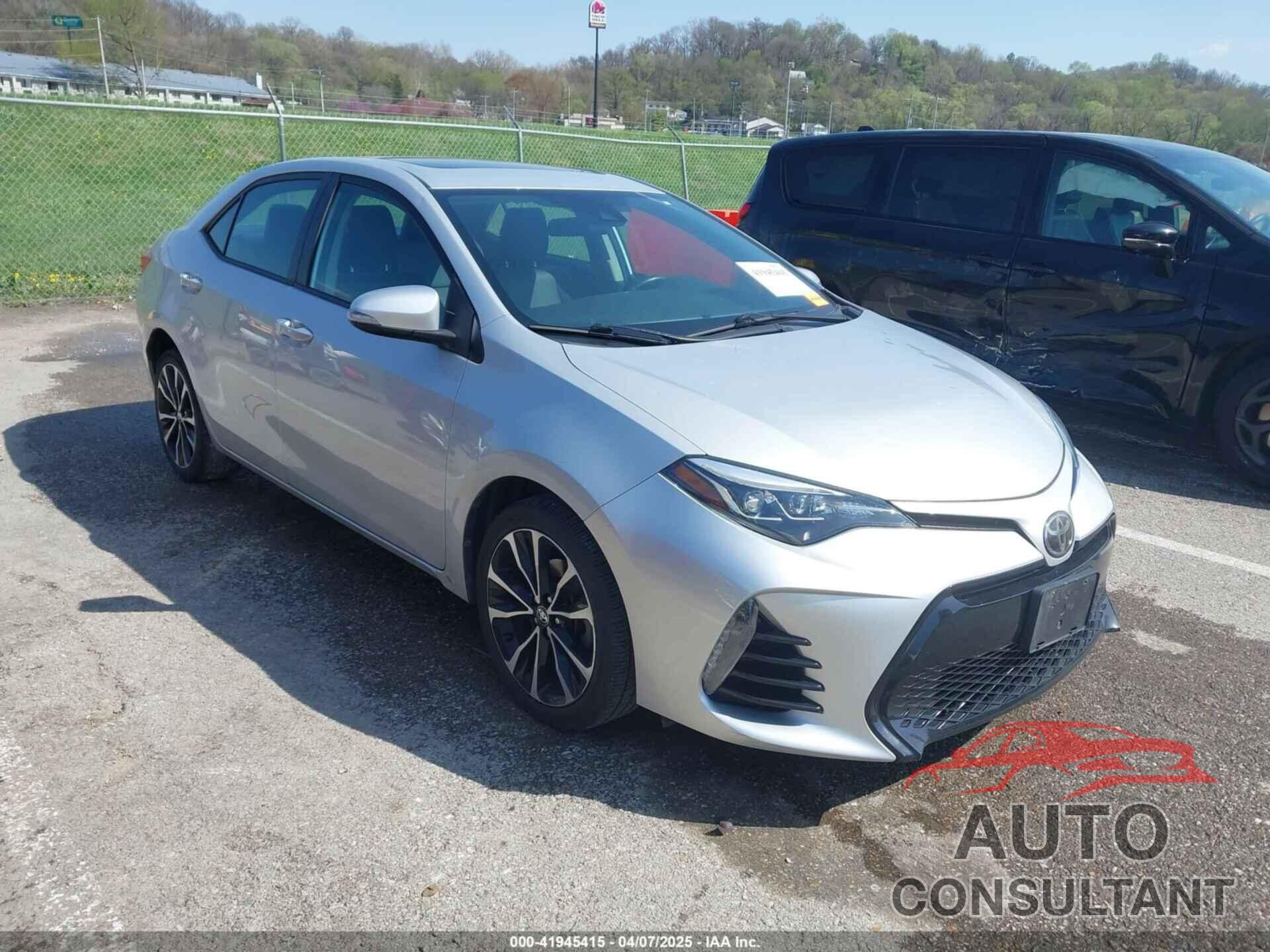 TOYOTA COROLLA 2018 - 2T1BURHE5JC078864