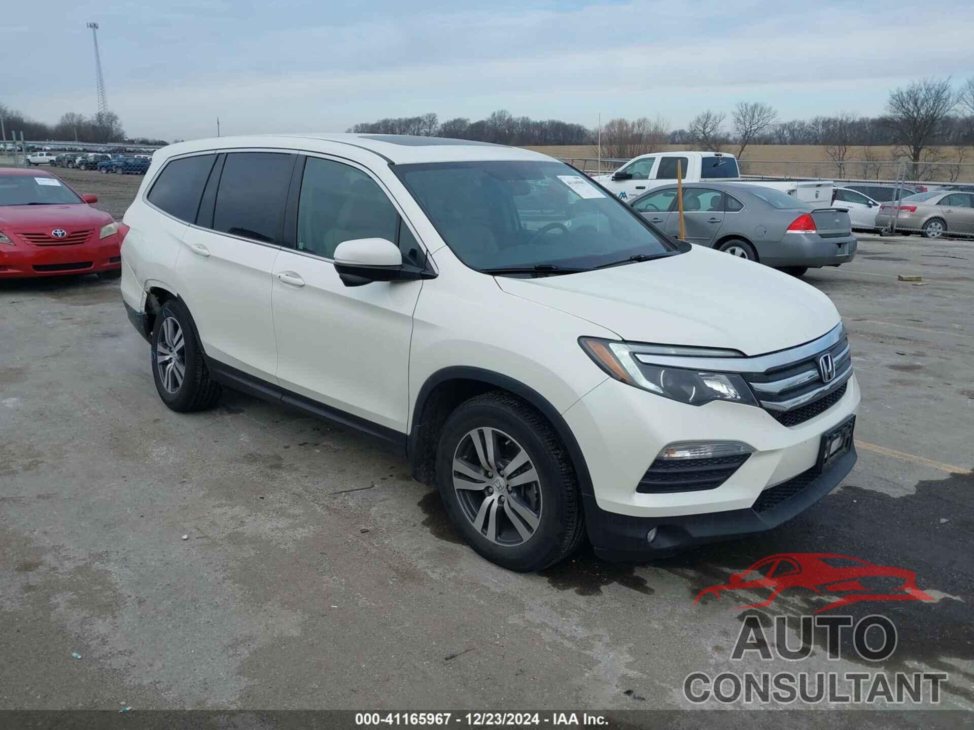 HONDA PILOT 2017 - 5FNYF6H58HB054826