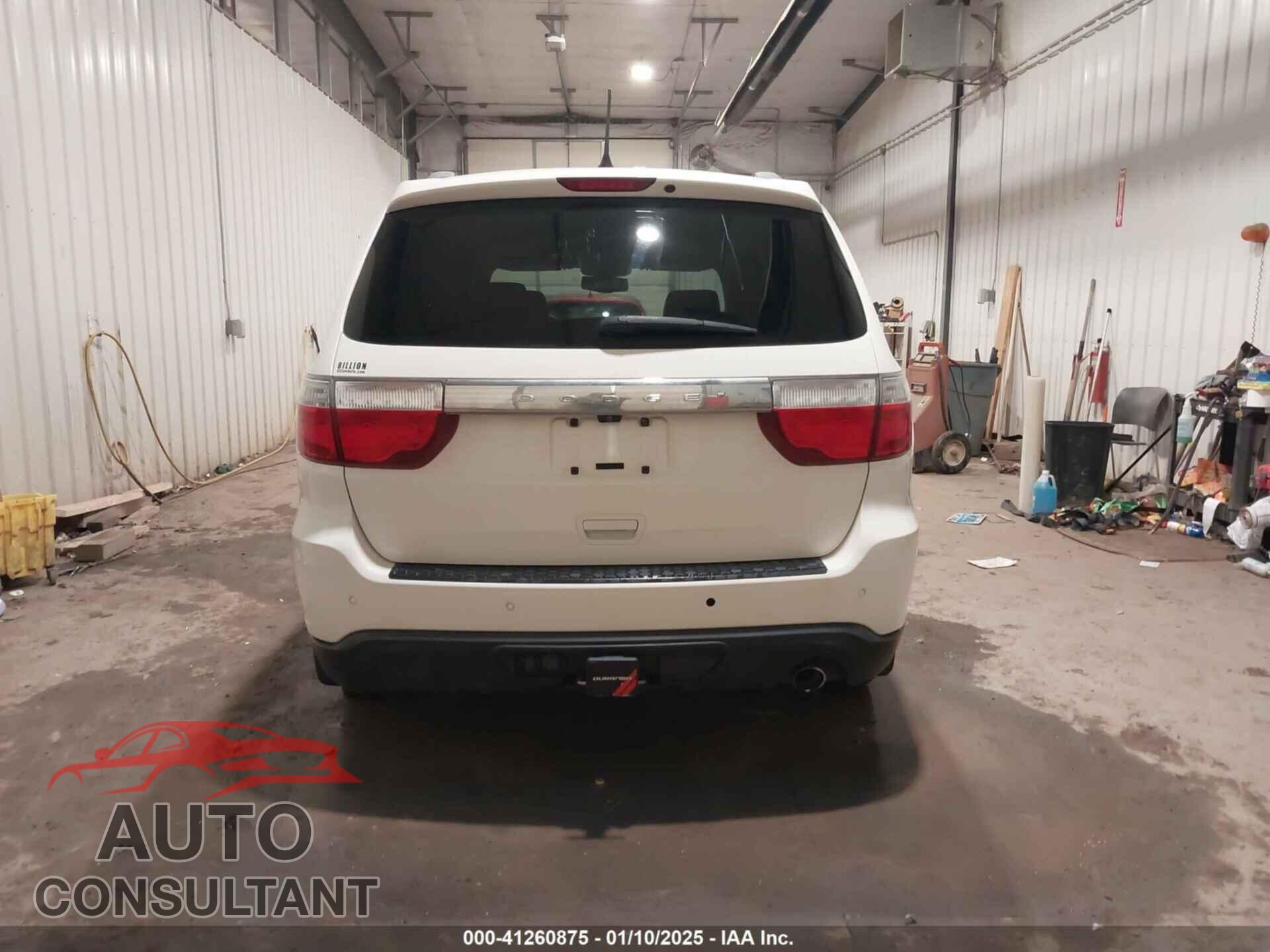 DODGE DURANGO 2012 - 1C4RDJEG9CC252663
