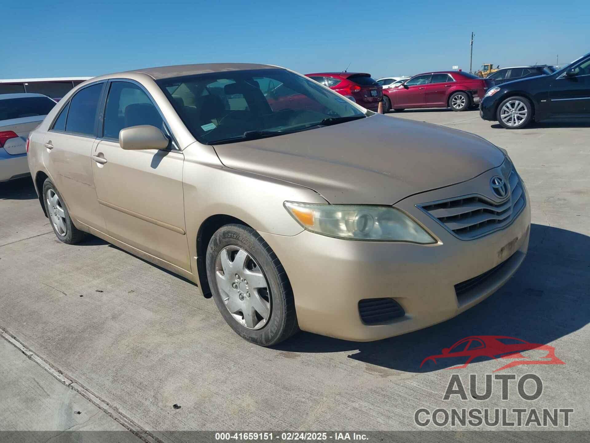 TOYOTA CAMRY 2010 - 4T1BF3EK3AU117354