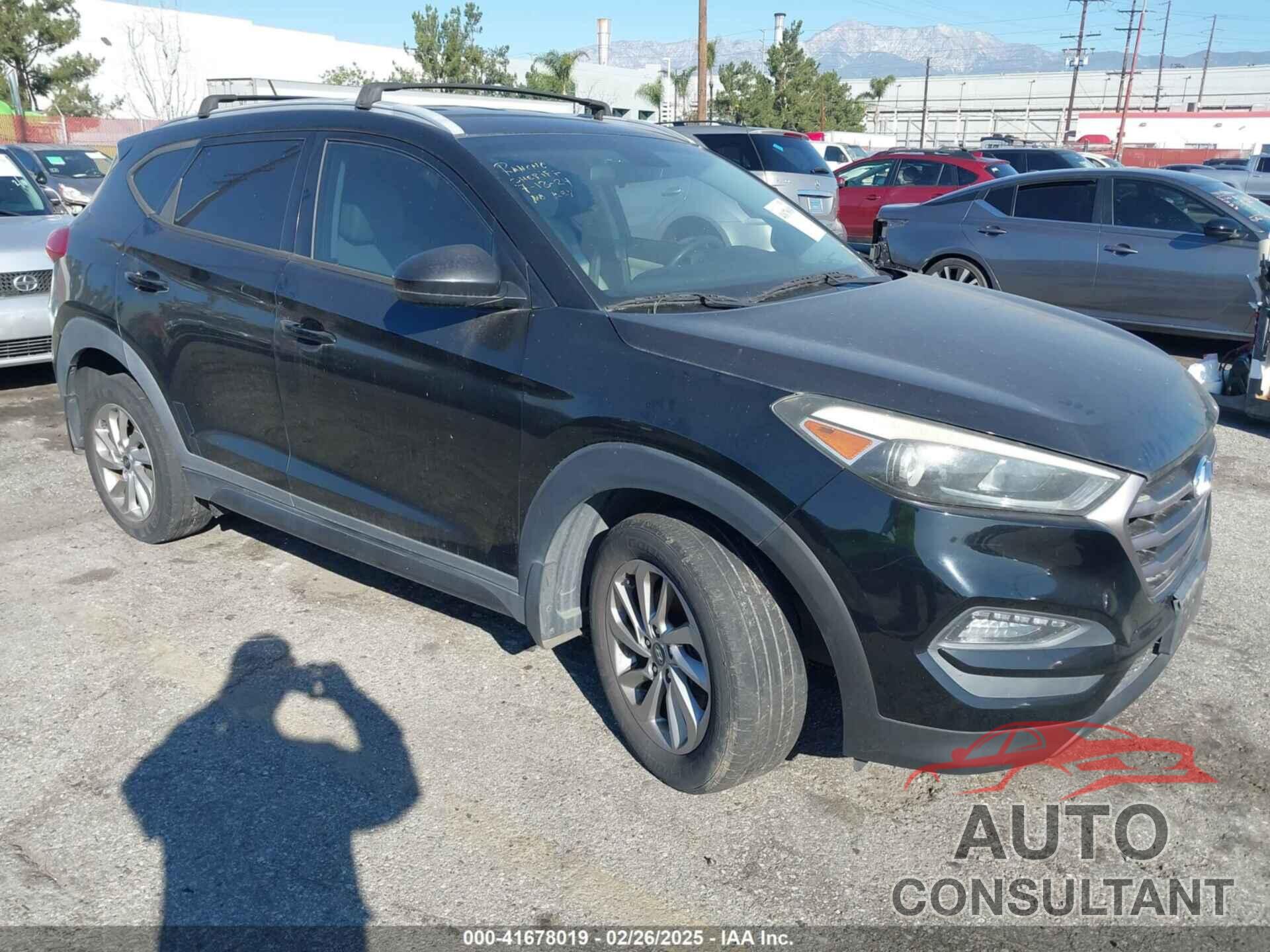 HYUNDAI TUCSON 2016 - KM8J33A46GU028429