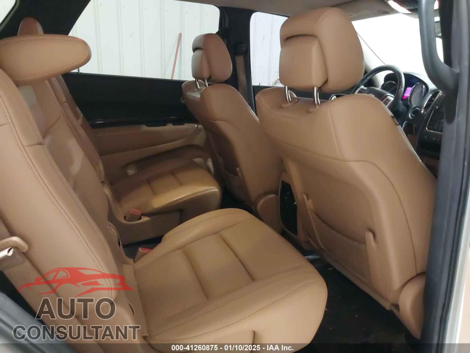 DODGE DURANGO 2012 - 1C4RDJEG9CC252663