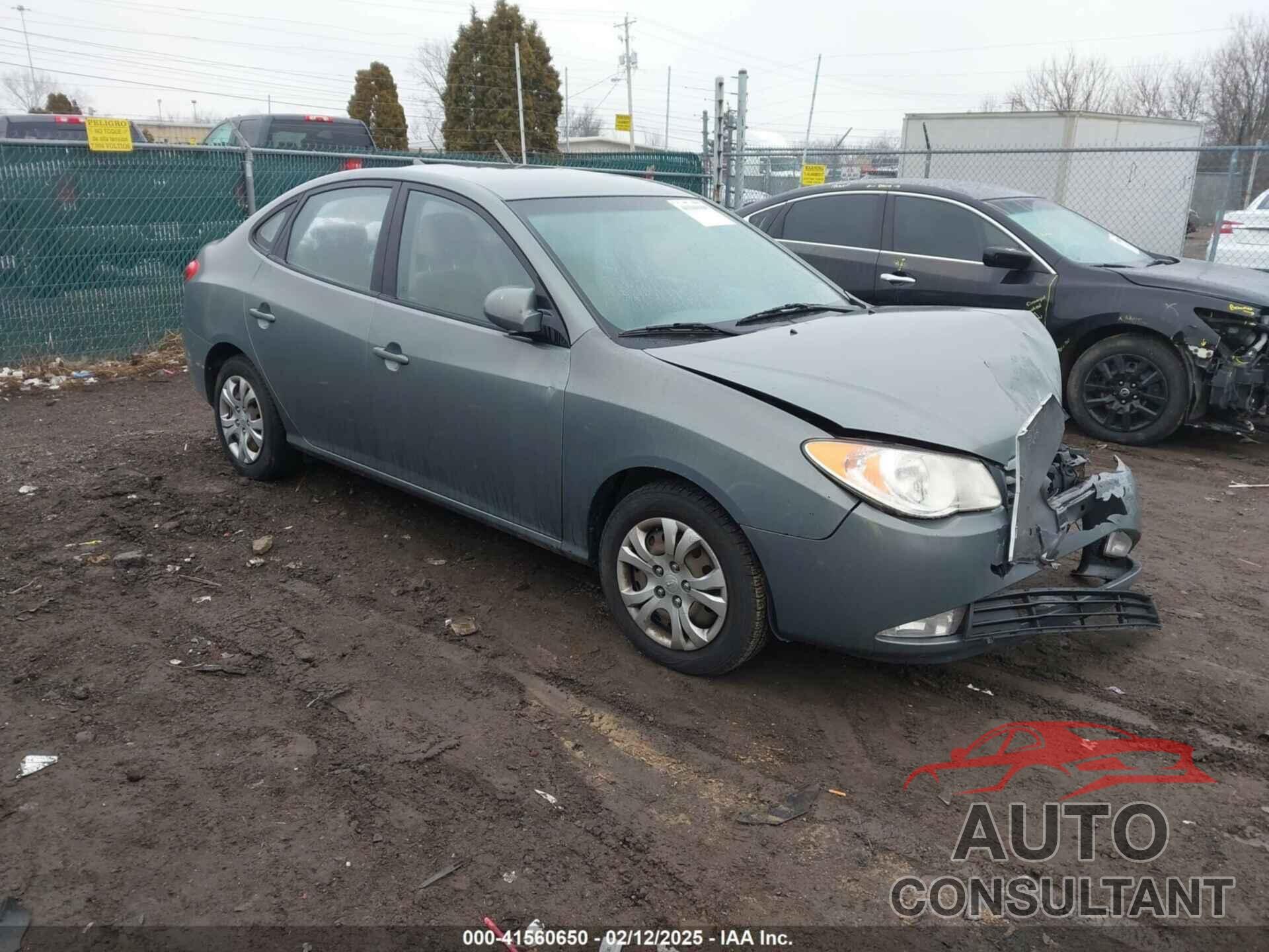 HYUNDAI ELANTRA 2010 - KMHDU4AD0AU940397
