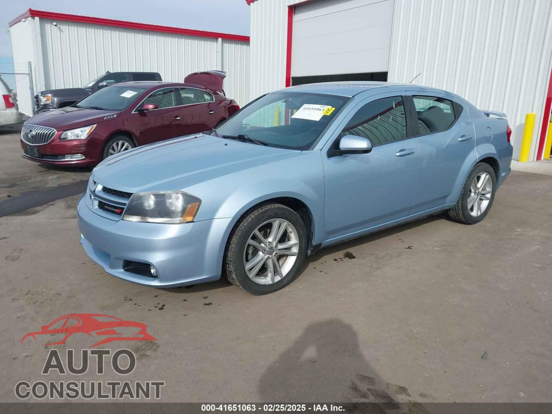 DODGE AVENGER 2013 - 1C3CDZCB7DN548156