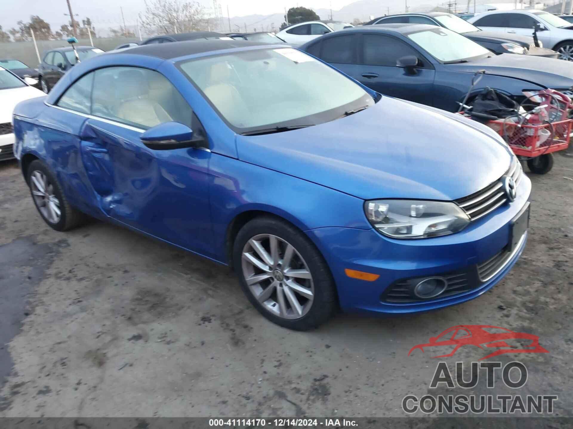 VOLKSWAGEN EOS 2012 - WVWBW7AH0CV000883