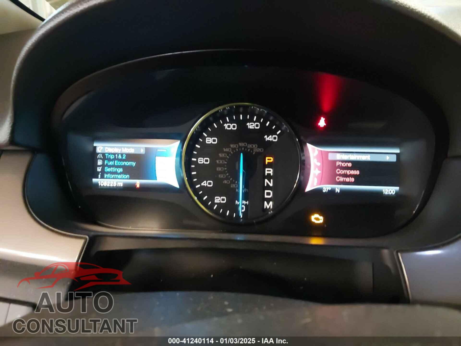 FORD EDGE 2011 - 2FMDK4AK5BBA01984