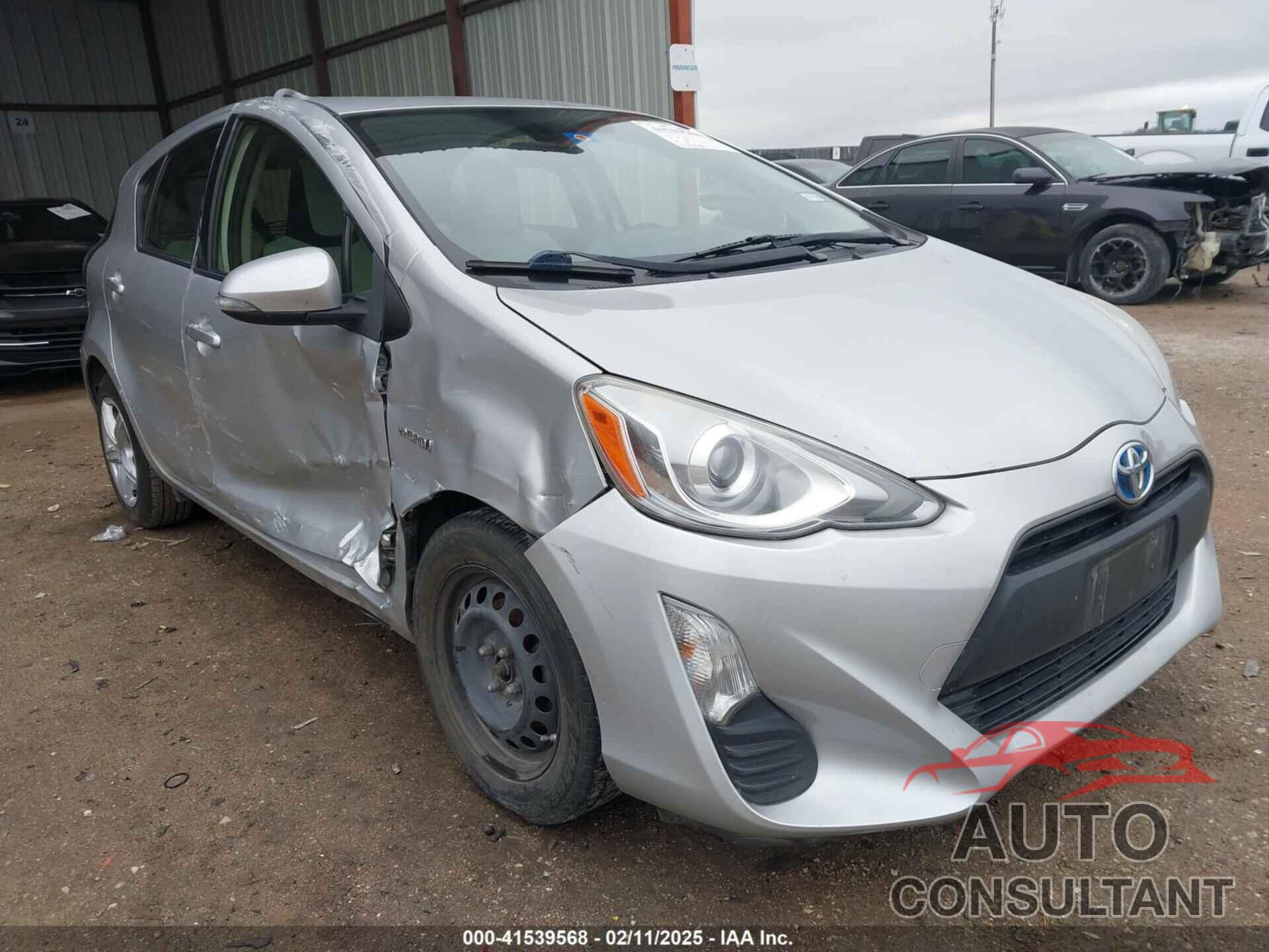TOYOTA PRIUS C 2016 - JTDKDTB3XG1118115