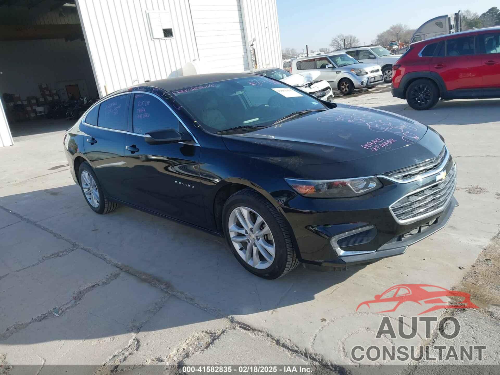 CHEVROLET MALIBU 2017 - 1G1ZE5ST7HF103074