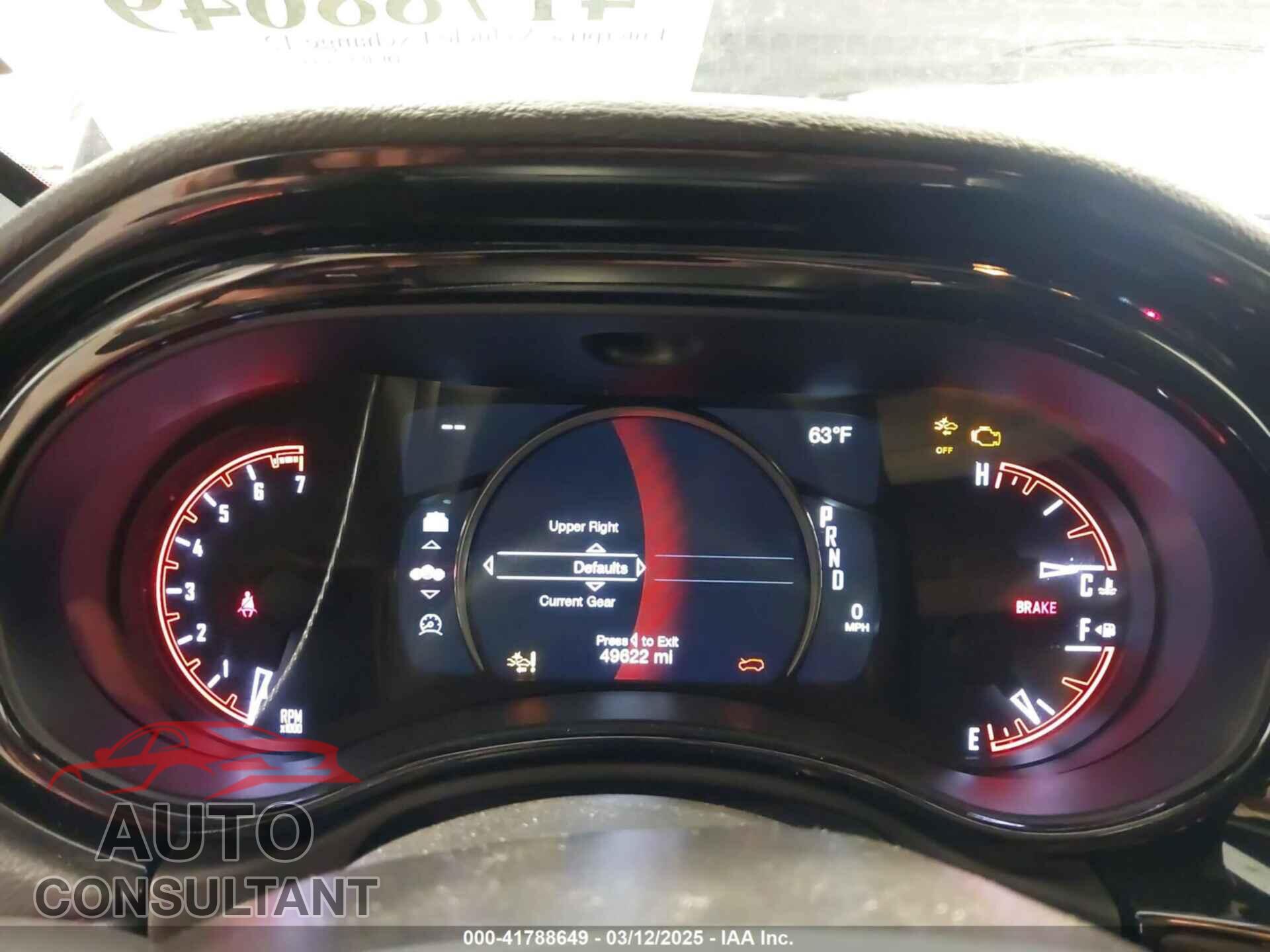 DODGE DURANGO 2023 - 1C4RDJDG2PC675673