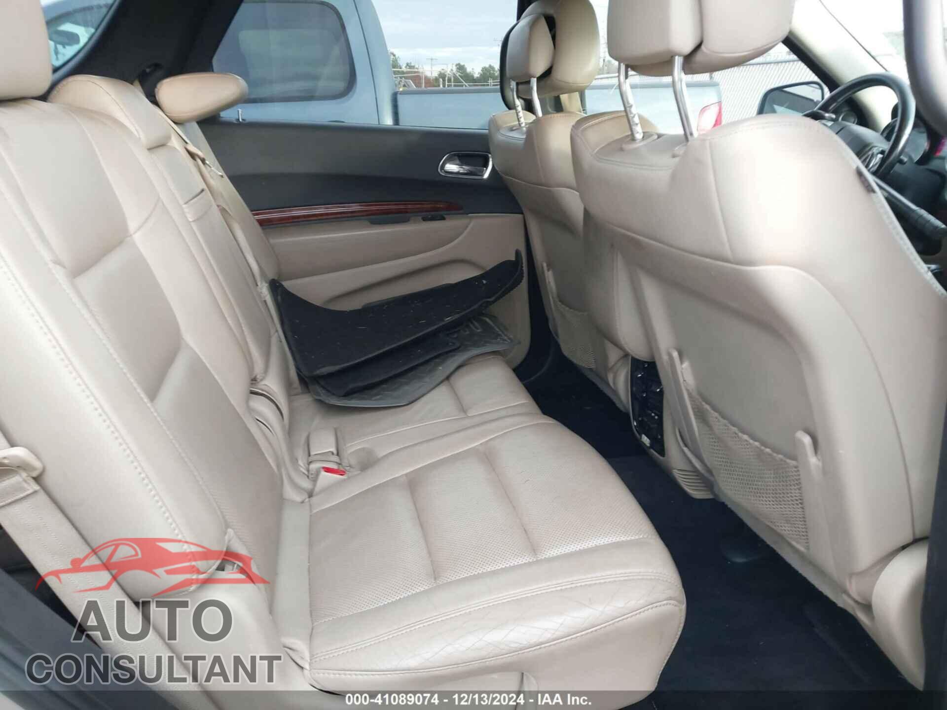 DODGE DURANGO 2012 - 1C4SDHETXCC361284