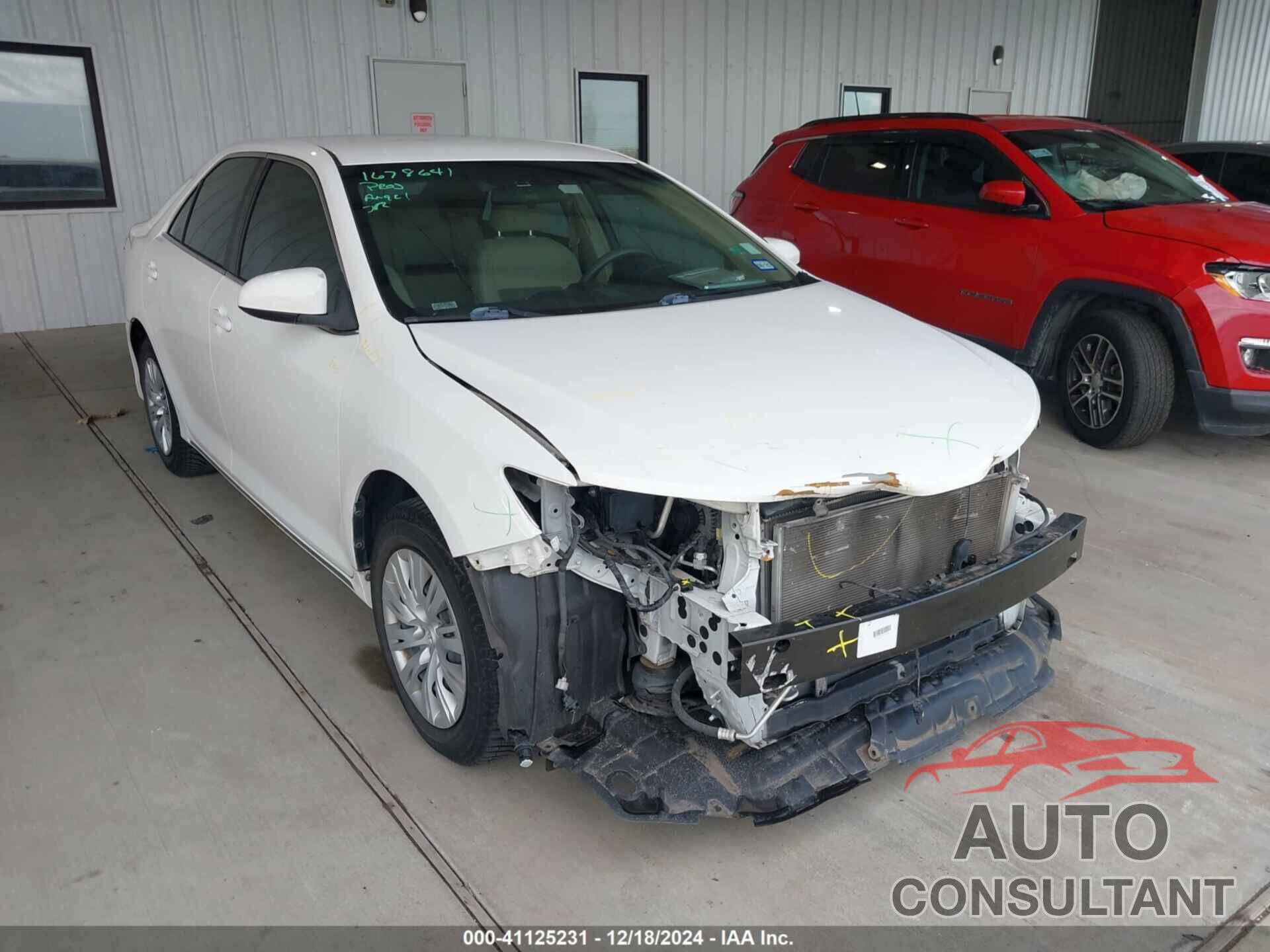 TOYOTA CAMRY 2013 - 4T4BF1FK7DR282272