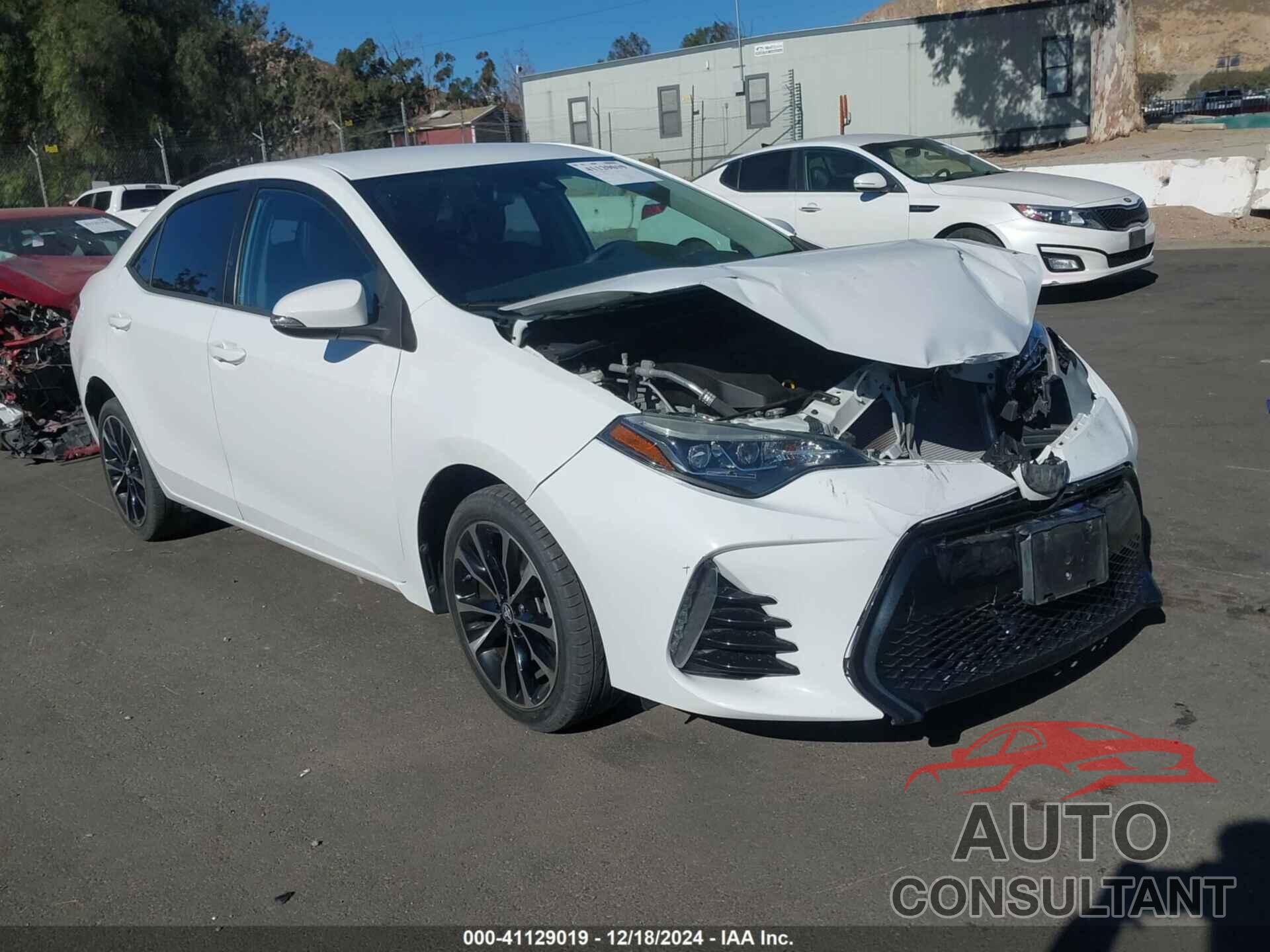 TOYOTA COROLLA 2018 - 5YFBURHE6JP749118