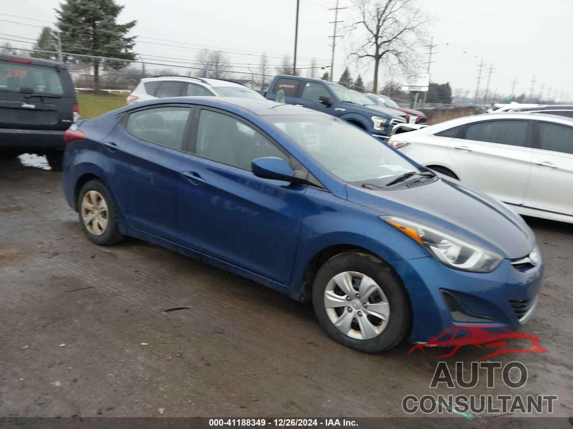 HYUNDAI ELANTRA 2016 - 5NPDH4AE0GH785905