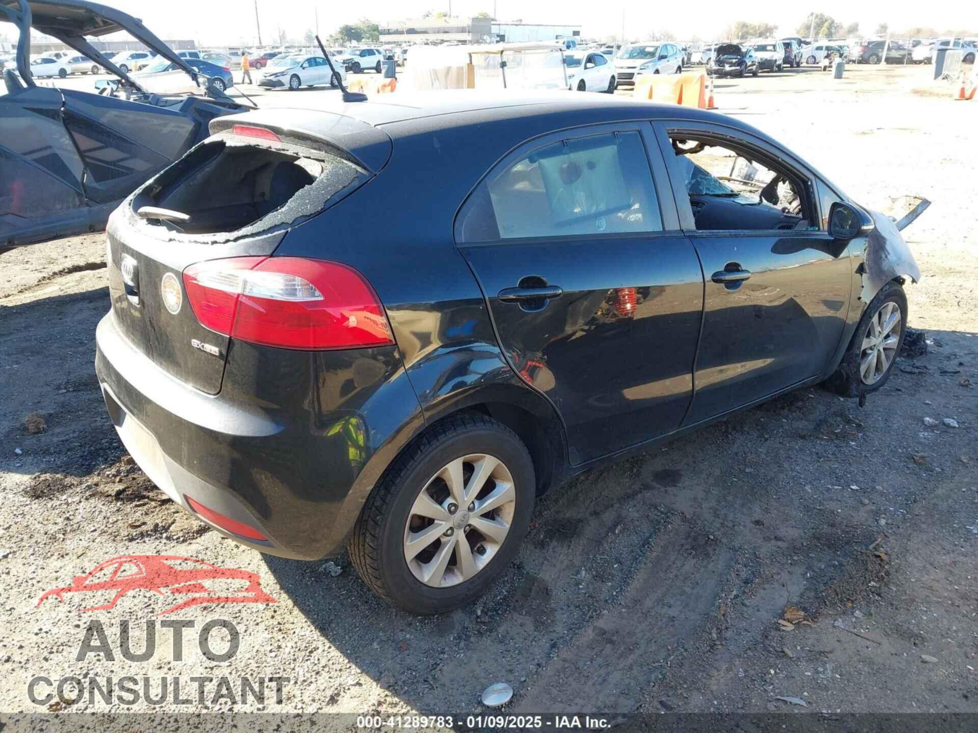 KIA RIO5 2012 - KNADN5A30C6082089