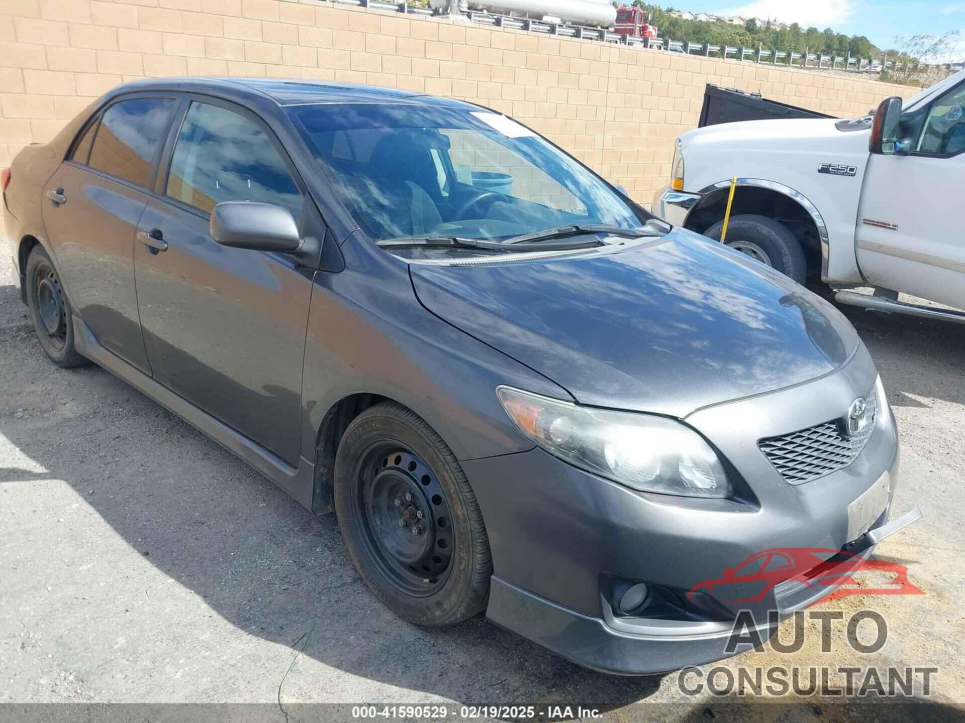 TOYOTA COROLLA 2009 - 1NXBU40EX9Z122205