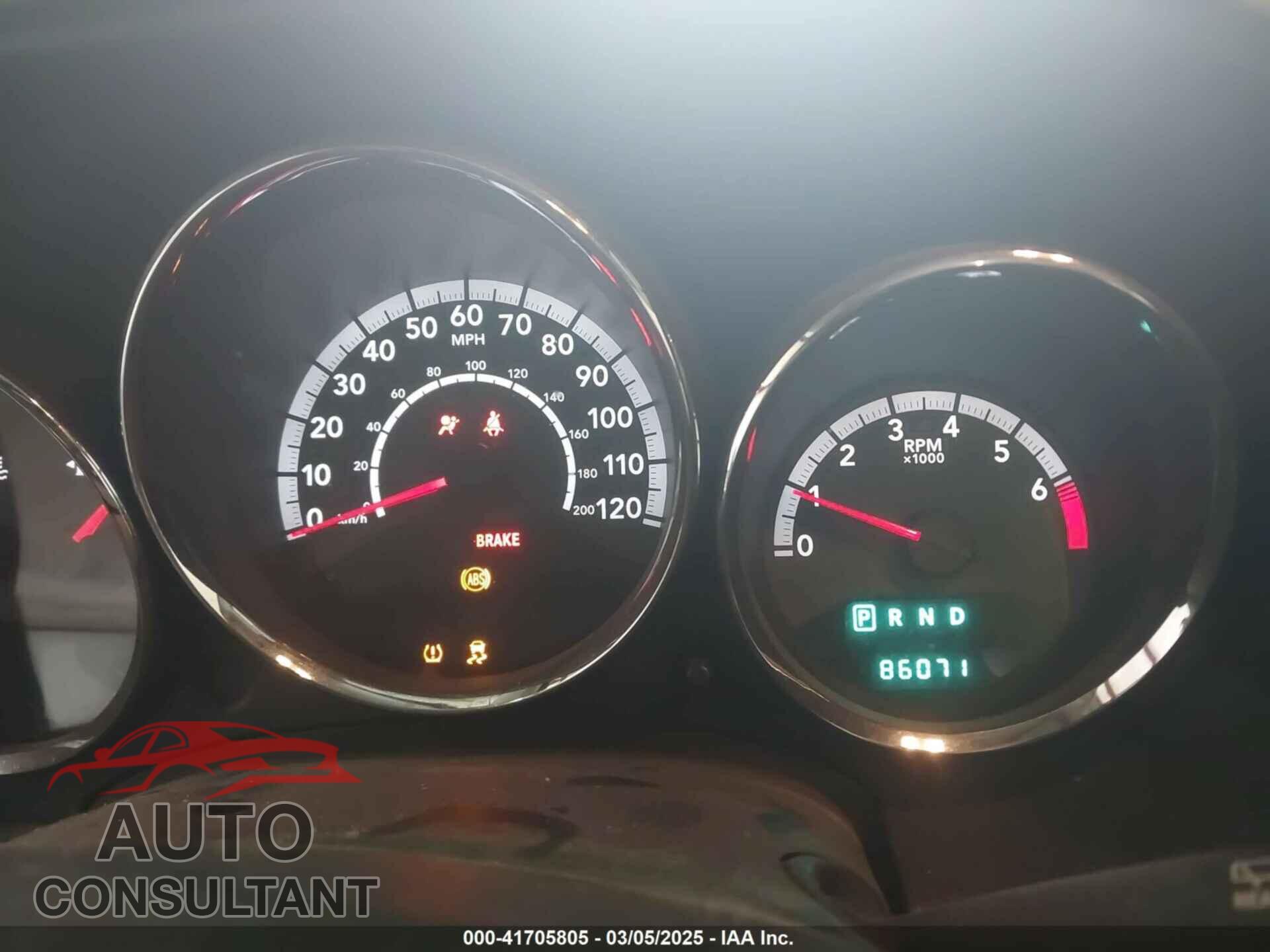 DODGE CALIBER 2012 - 1C3CDWDA6CD522494