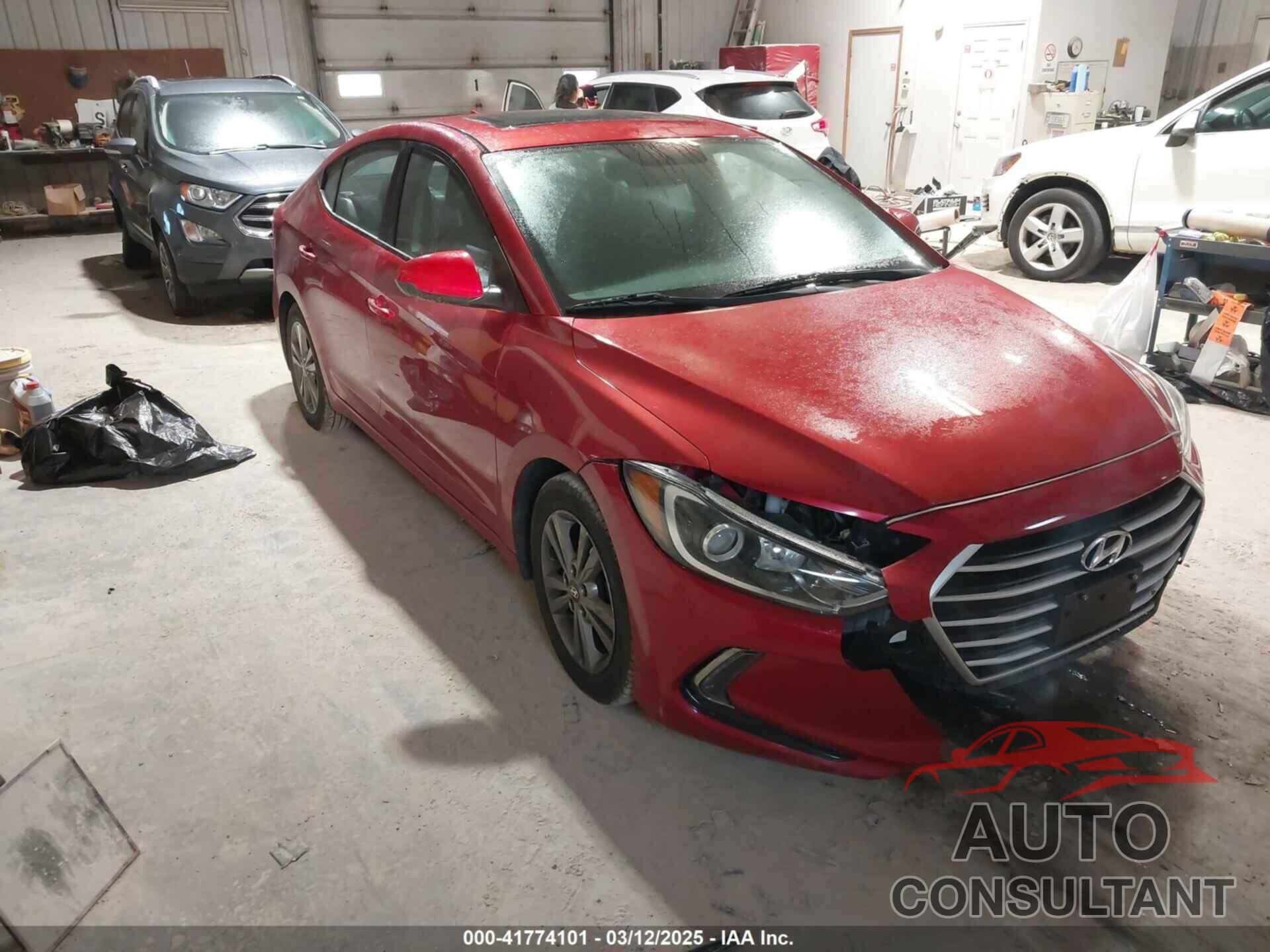 HYUNDAI ELANTRA 2017 - 5NPD84LF8HH128860
