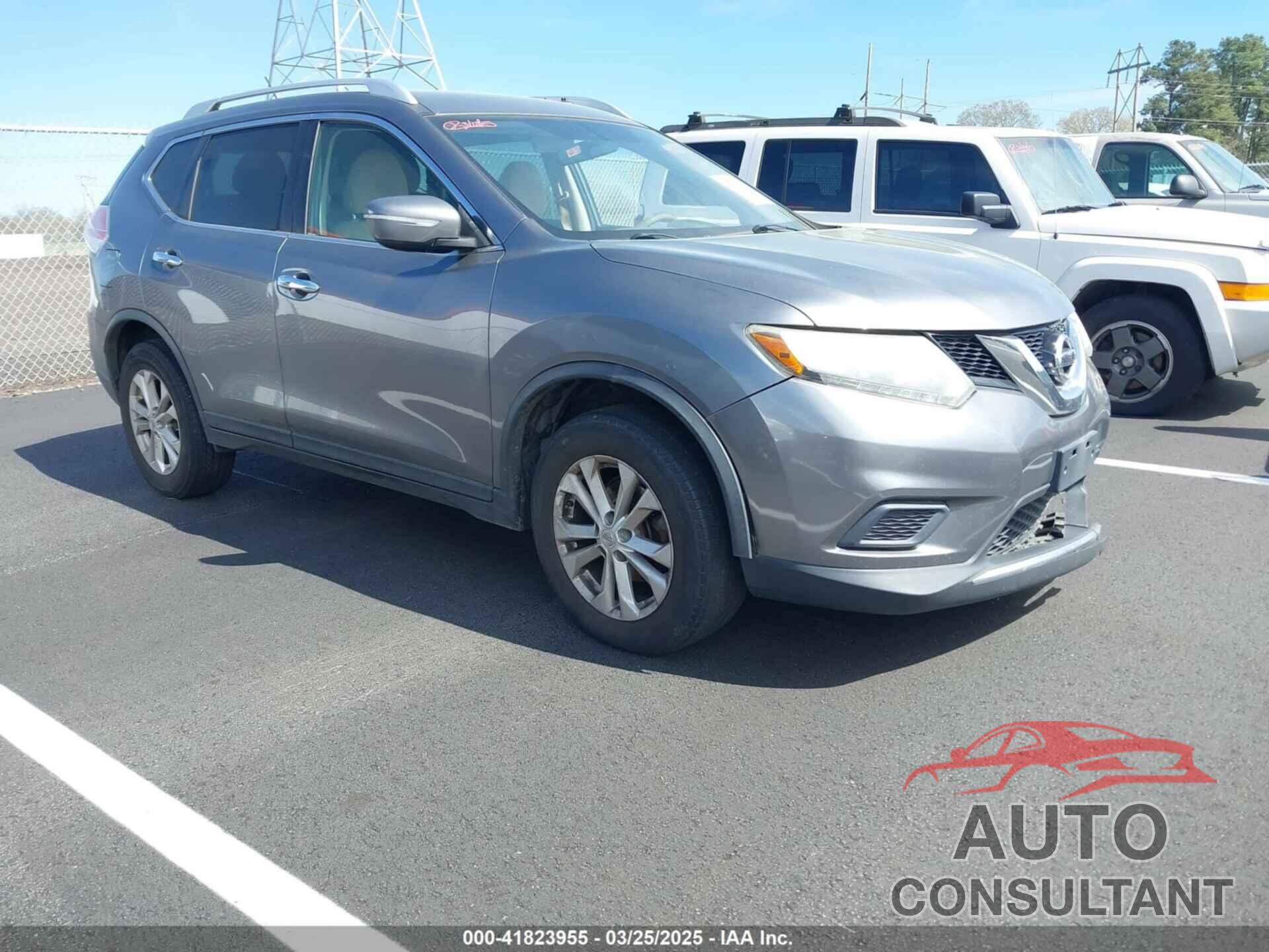 NISSAN ROGUE 2015 - KNMAT2MT5FP506709
