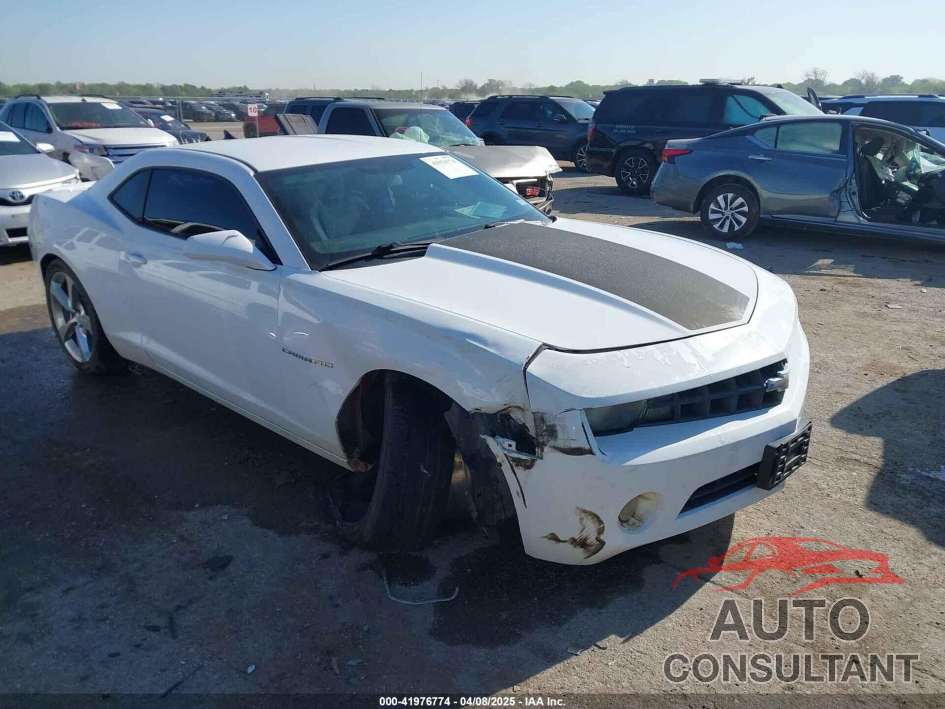CHEVROLET CAMARO 2012 - 2G1FA1E37C9180872
