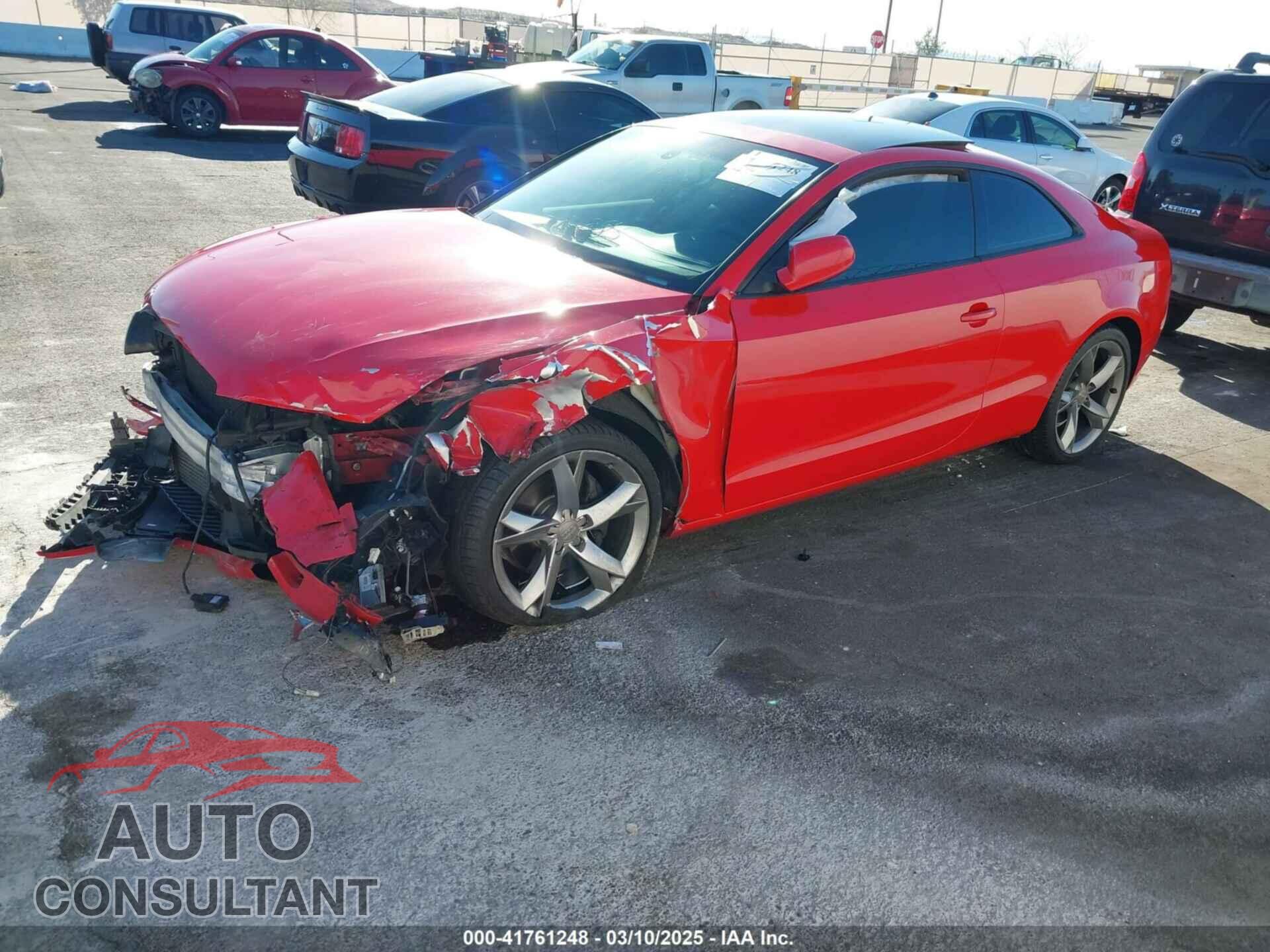 AUDI A5 2012 - WAURFAFRXCA002593