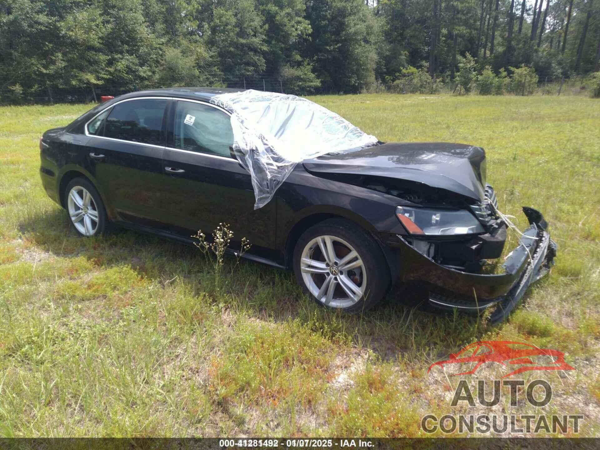 VOLKSWAGEN PASSAT 2015 - 1VWBV7A39FC041582