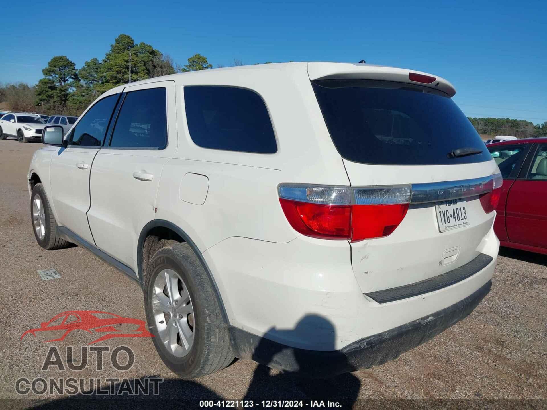 DODGE DURANGO 2012 - 1C4RDHAG8CC271221