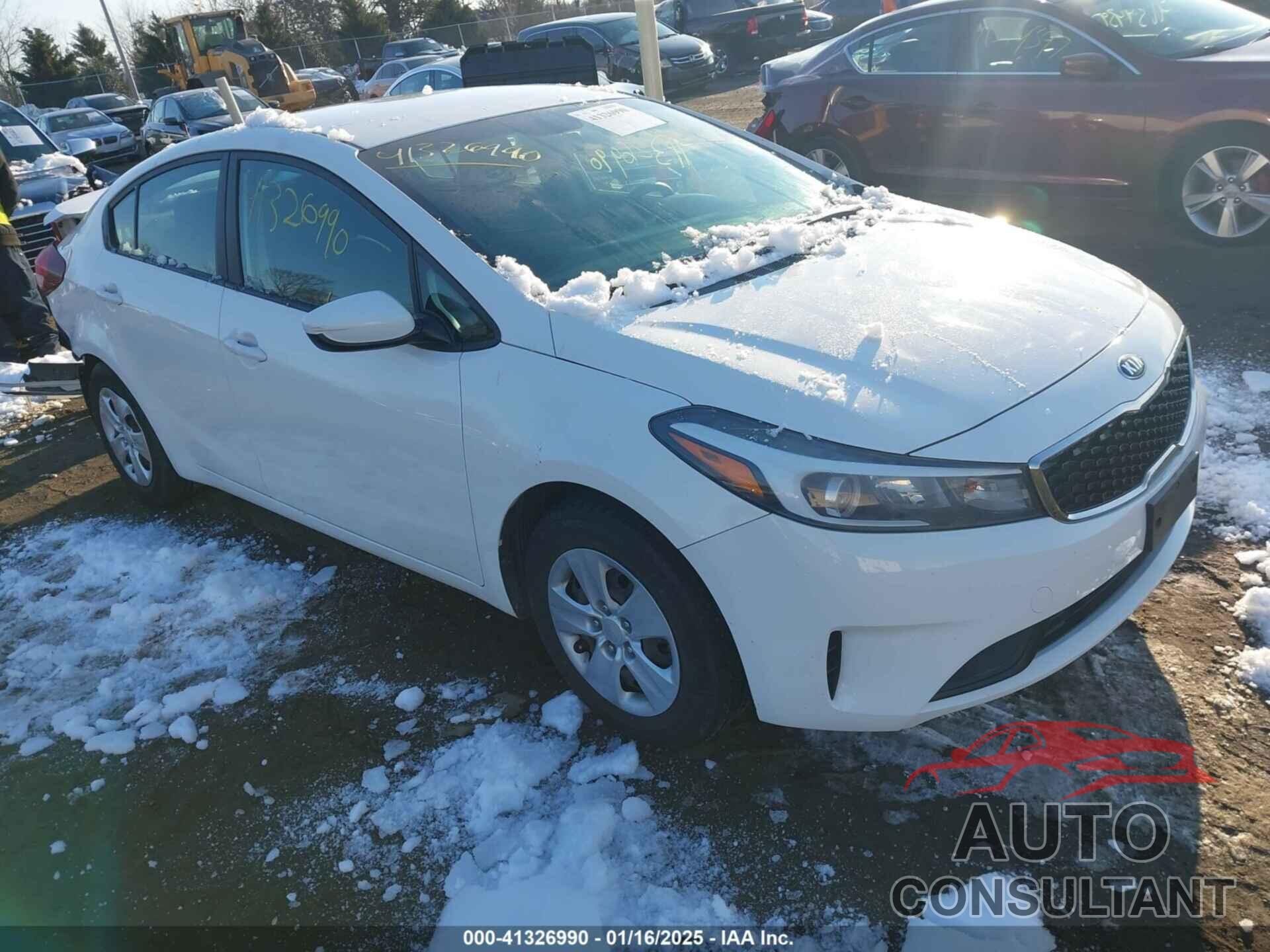 KIA FORTE 2017 - 3KPFK4A77HE063302