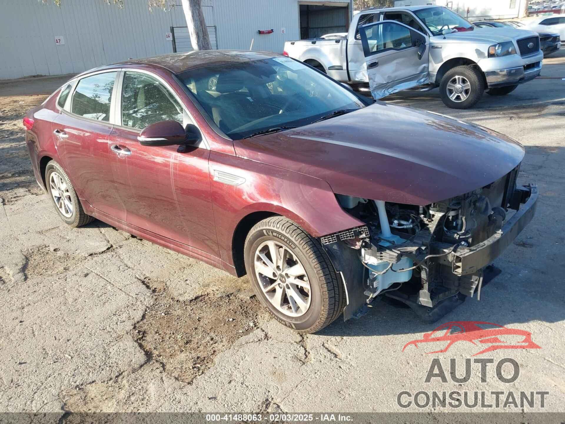 KIA OPTIMA 2019 - 5XXGT4L37KG280326