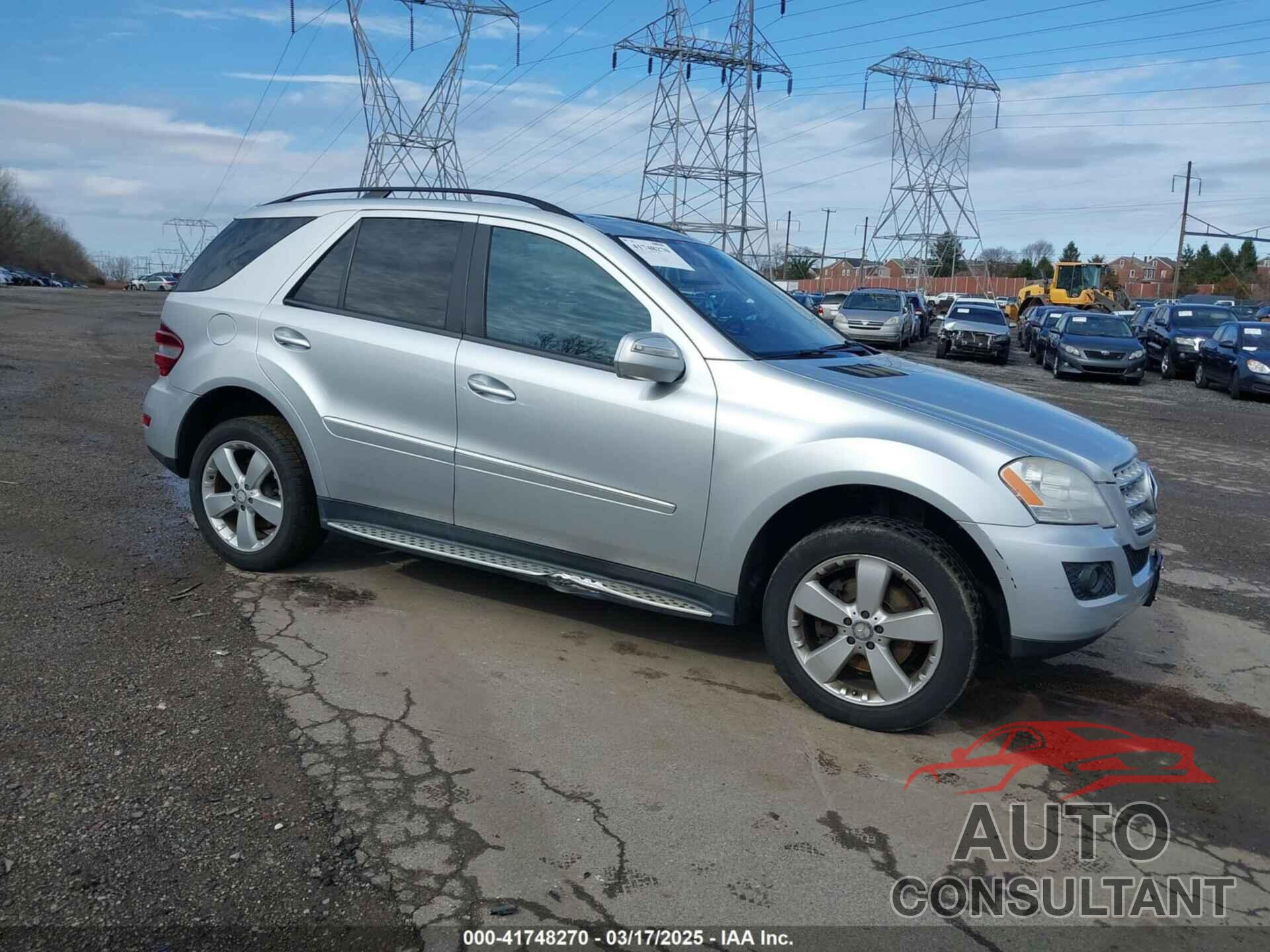MERCEDES-BENZ ML 350 2009 - 4JGBB86E89A458540