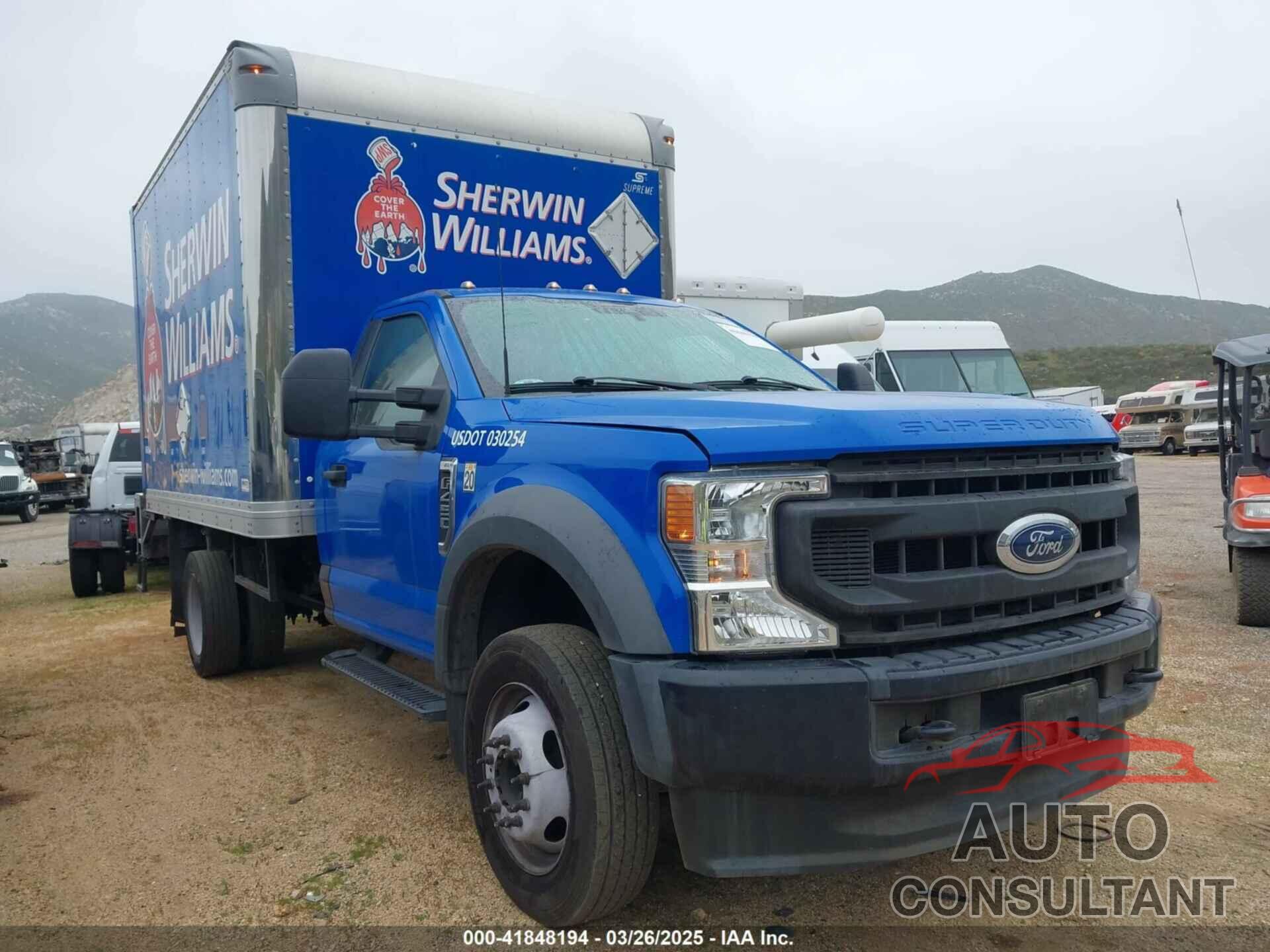 FORD F-450 CHASSIS 2022 - 1FDUF4GN2NED27644