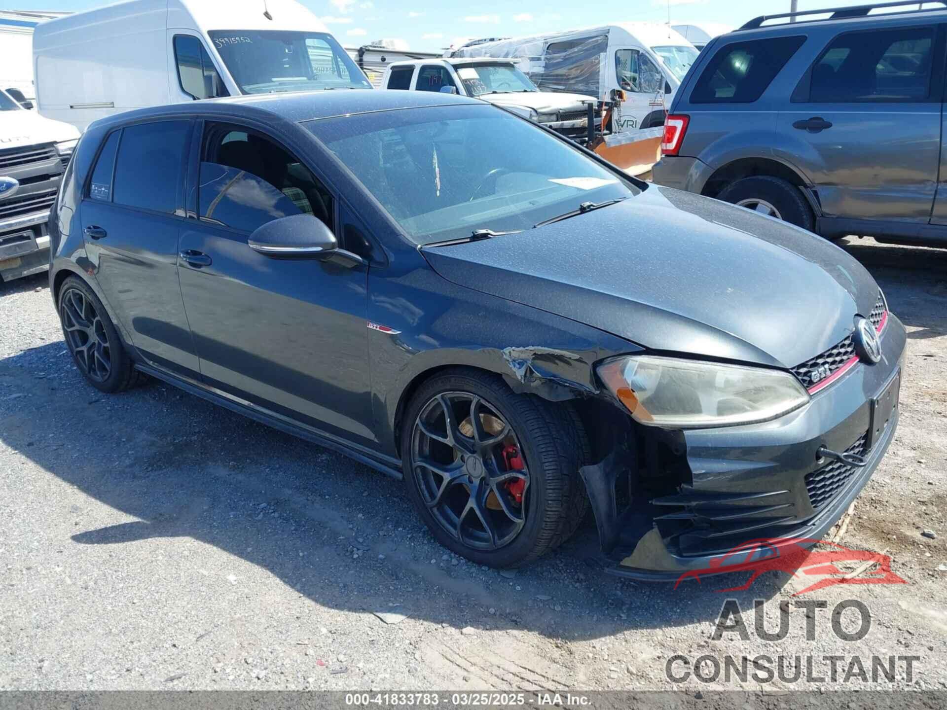 VOLKSWAGEN GOLF GTI 2015 - 3VW4T7AU5FM009184