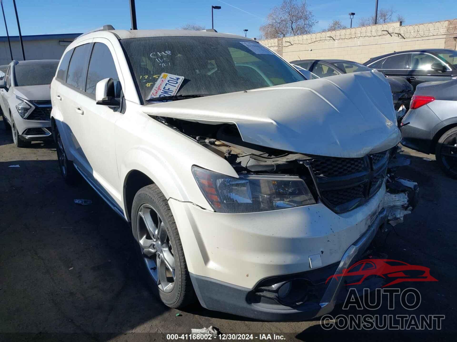 DODGE JOURNEY 2017 - 3C4PDCGG2HT555442