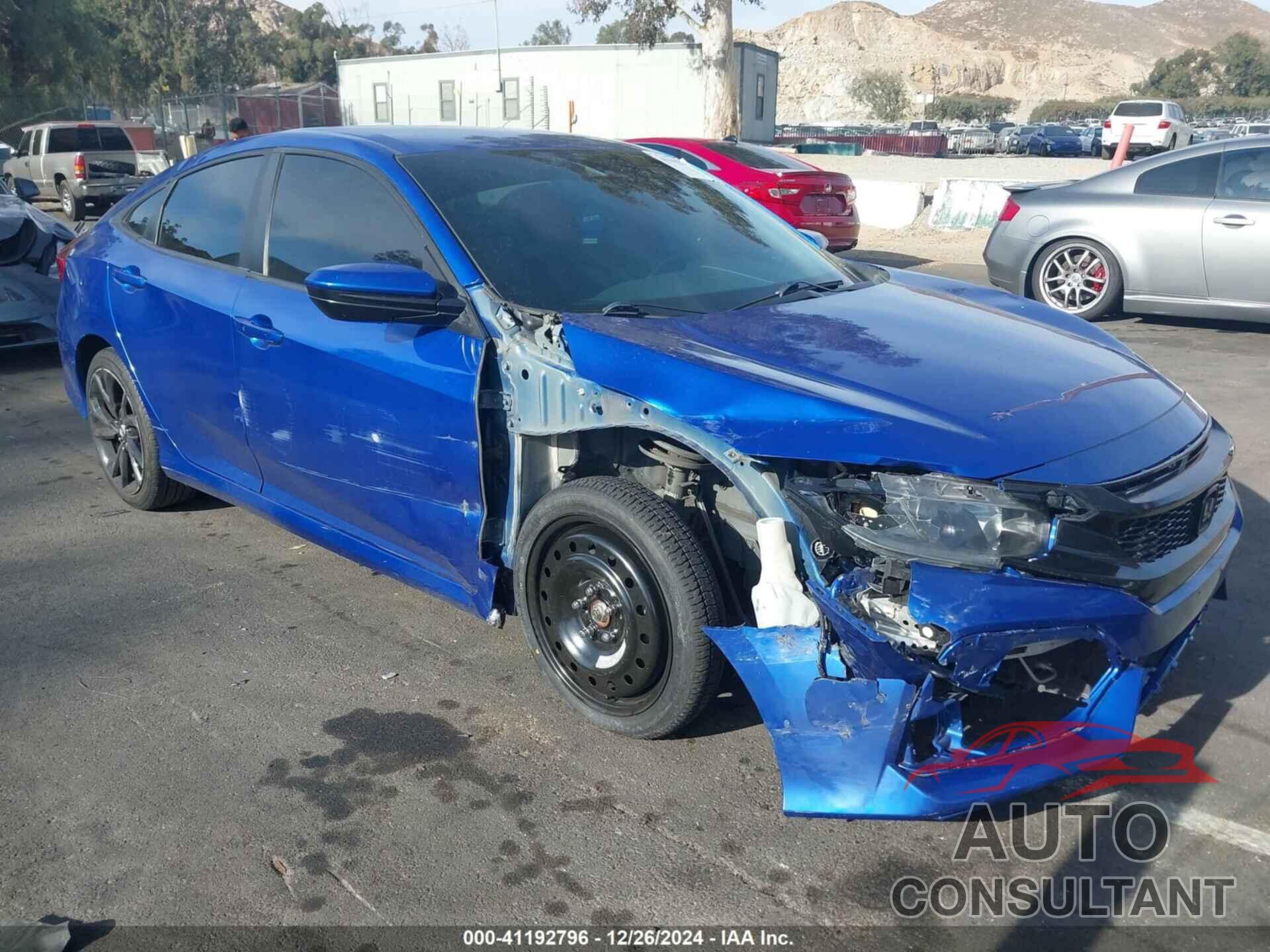 HONDA CIVIC 2020 - 19XFC2F85LE205545