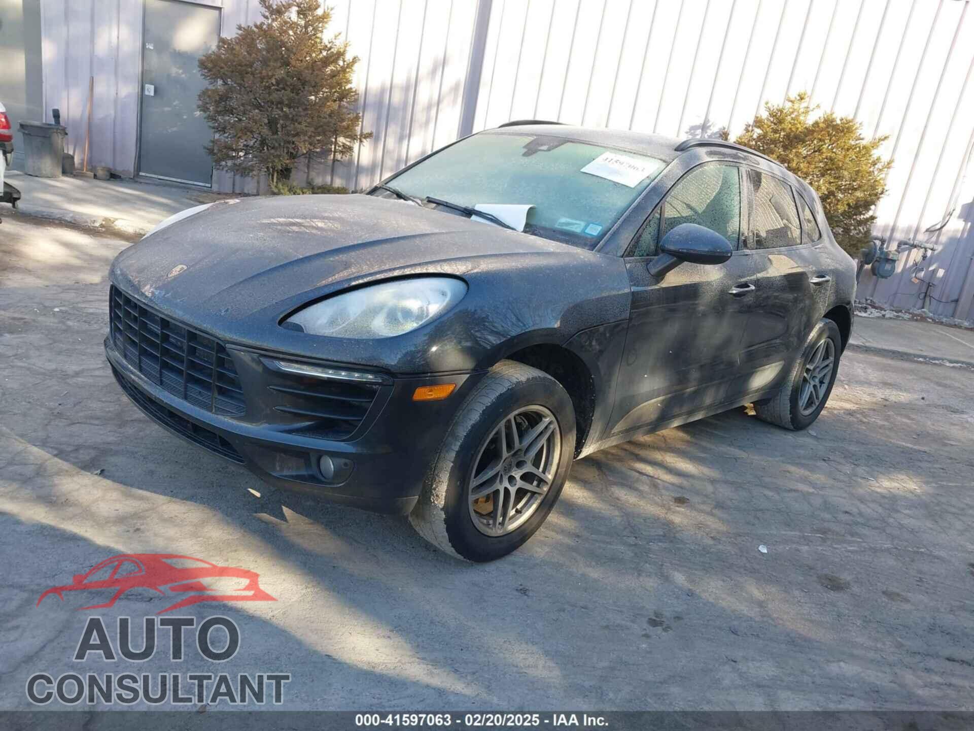 PORSCHE MACAN 2017 - WP1AA2A57HLB03299