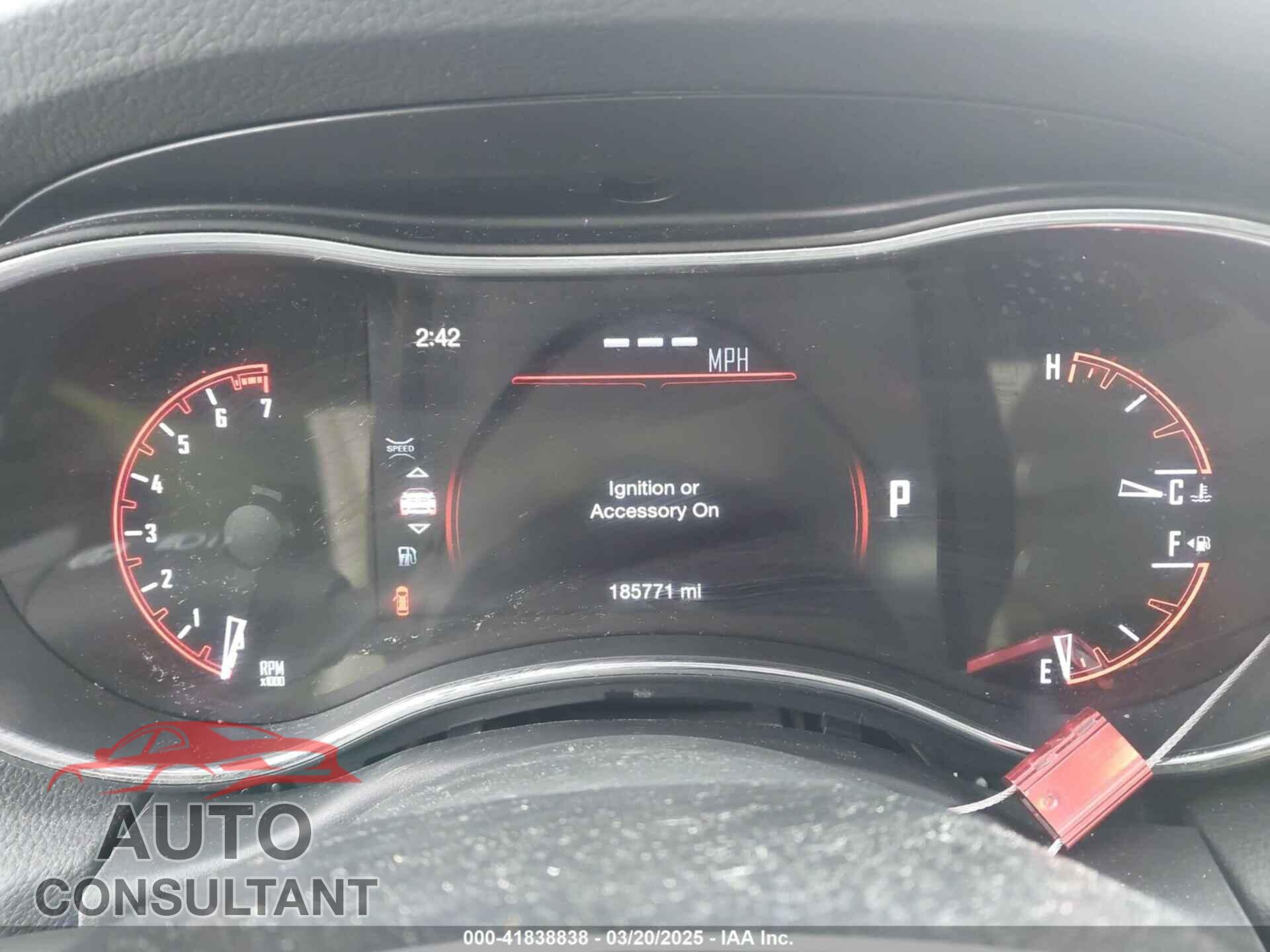 DODGE DURANGO 2016 - 1C4RDJDG5GC323154