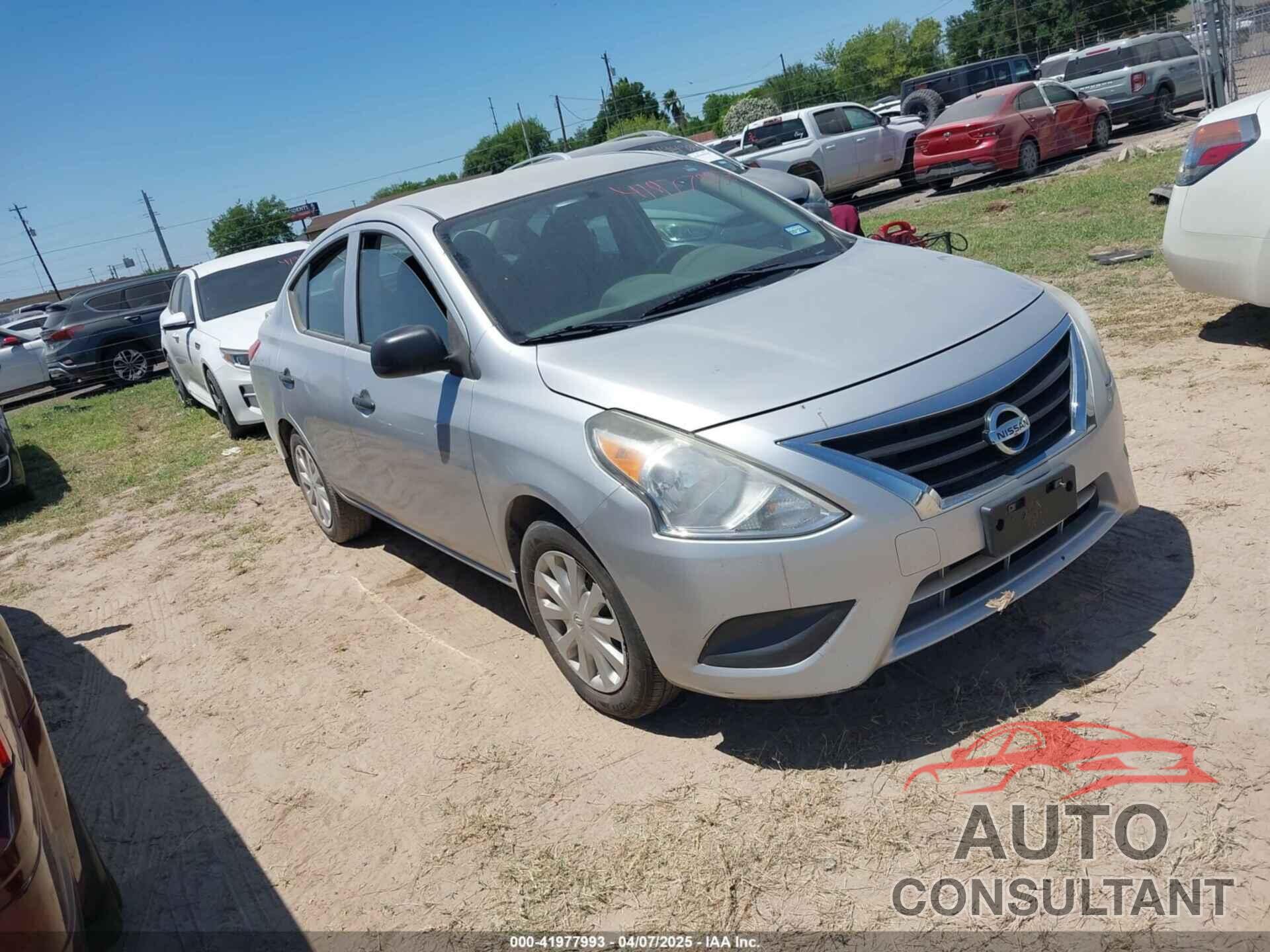 NISSAN VERSA 2015 - 3N1CN7AP7FL915767
