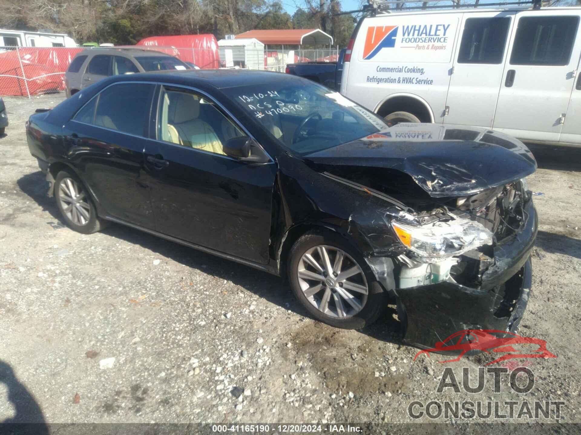 TOYOTA CAMRY 2012 - 4T1BF1FK4CU148702