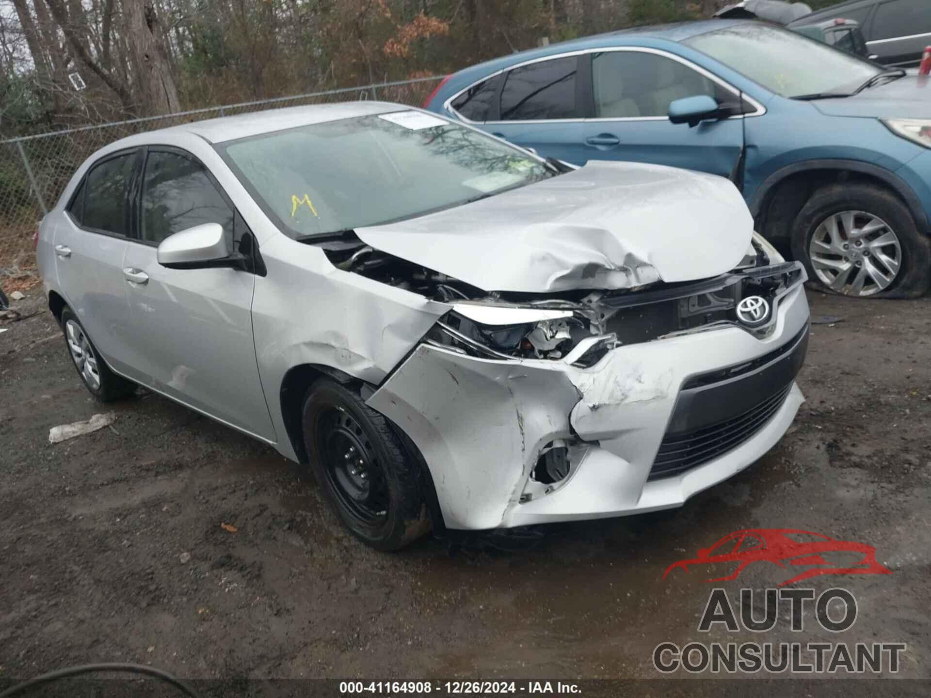 TOYOTA COROLLA 2015 - 2T1BURHEXFC345603