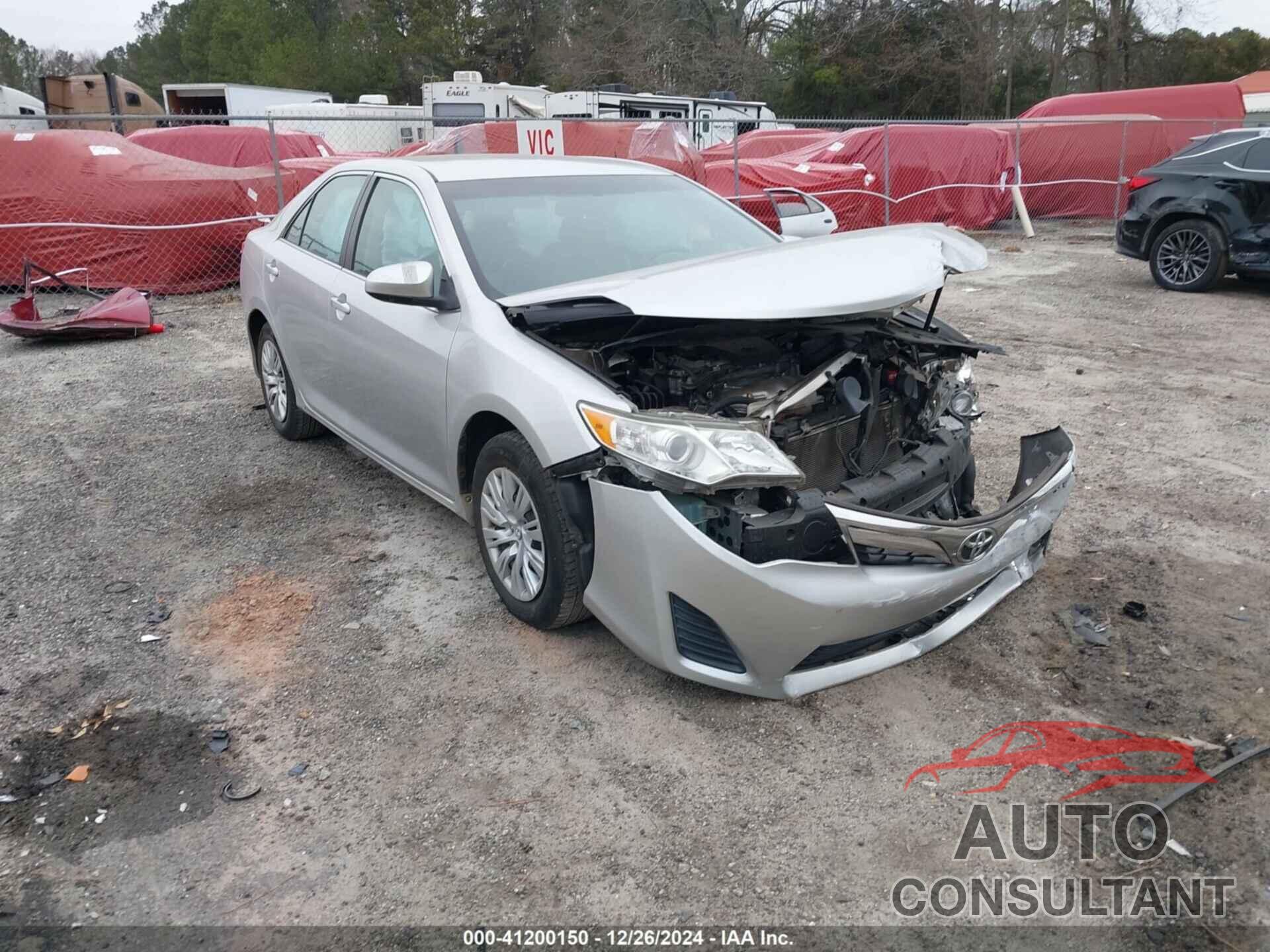 TOYOTA CAMRY 2012 - 4T4BF1FK5CR207293