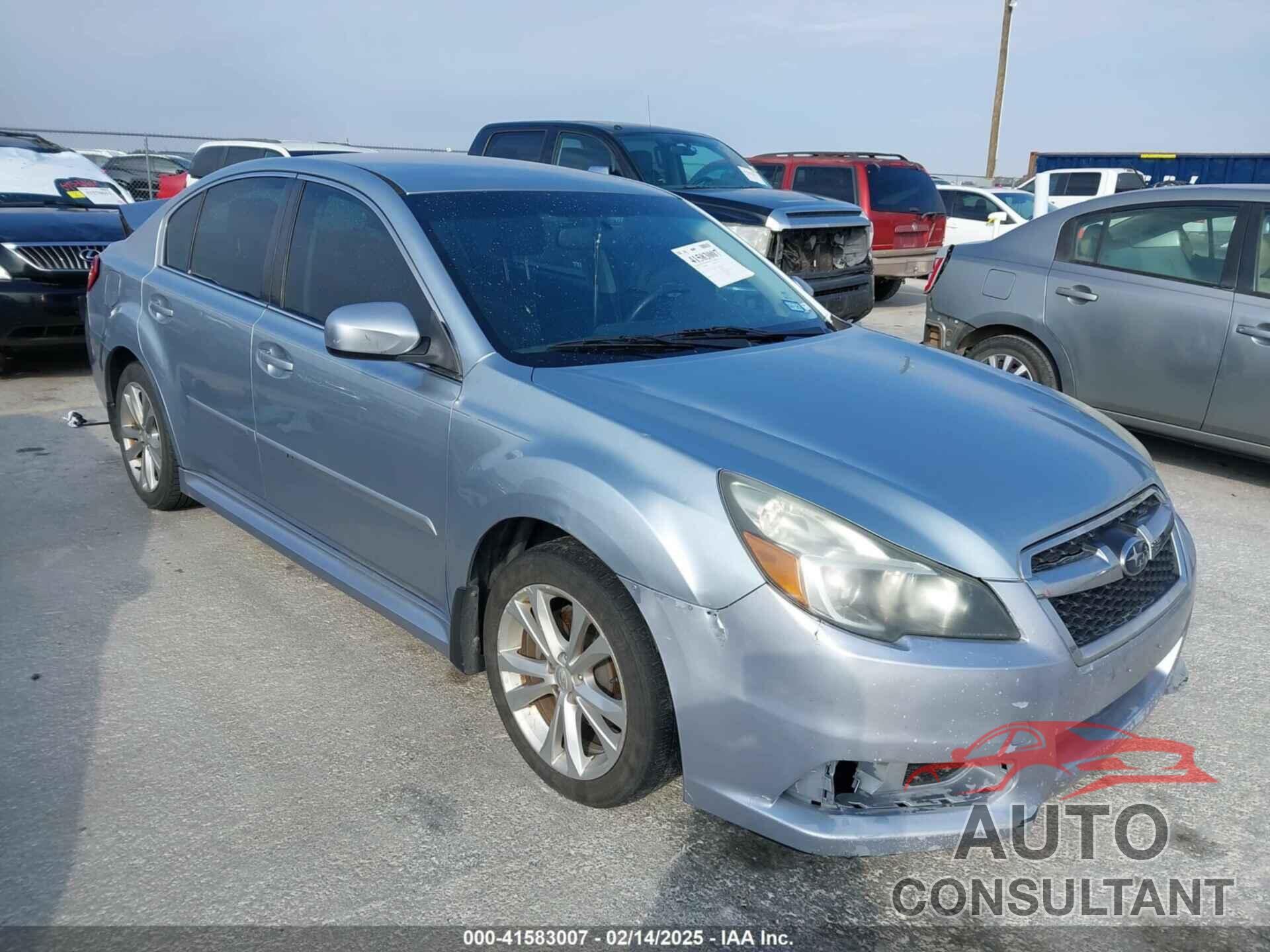SUBARU LEGACY 2013 - 4S3BMCB66D3016546
