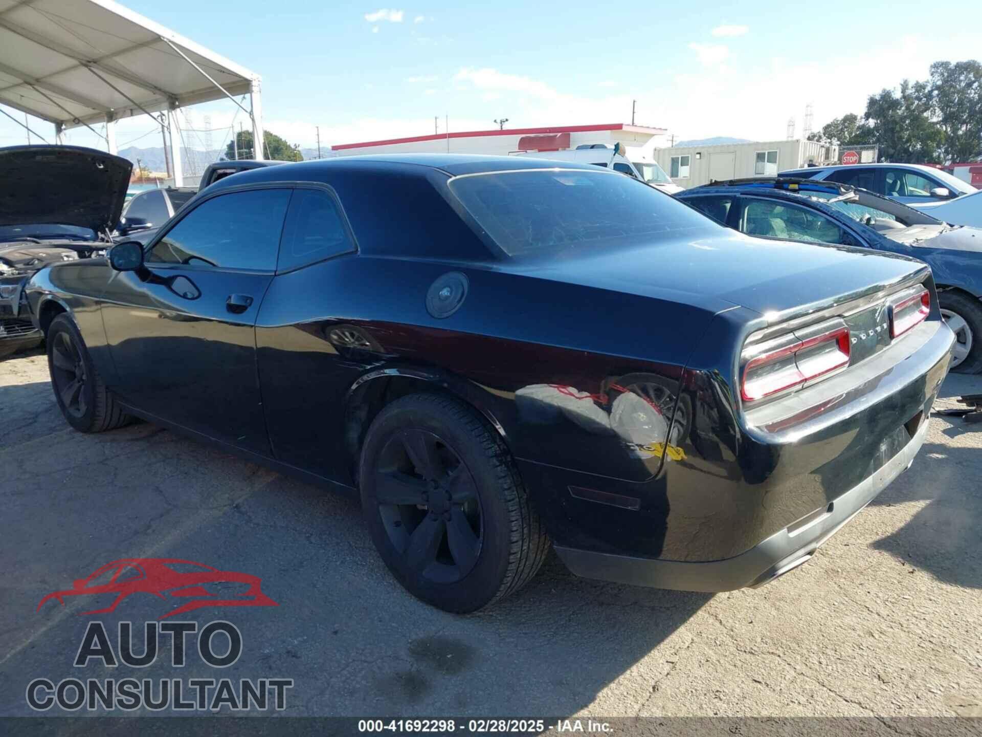 DODGE CHALLENGER 2016 - 2C3CDZAG9GH296972
