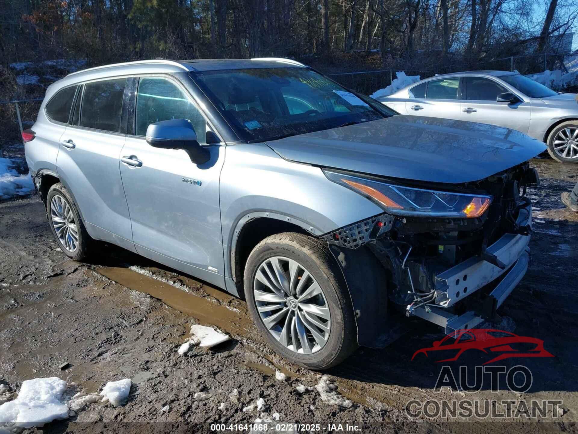 TOYOTA HIGHLANDER 2021 - 5TDEBRCH7MS025826