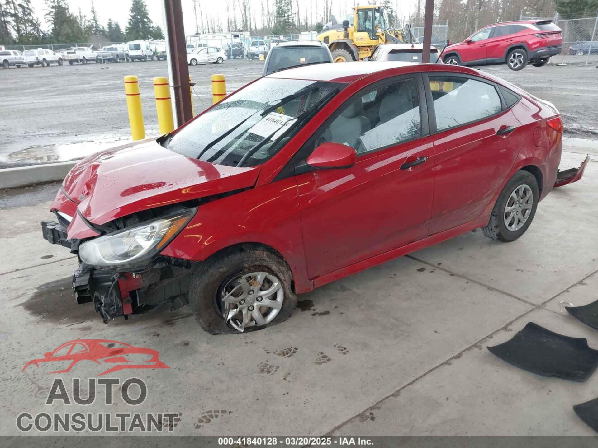 HYUNDAI ACCENT 2012 - KMHCT4AE2CU048131