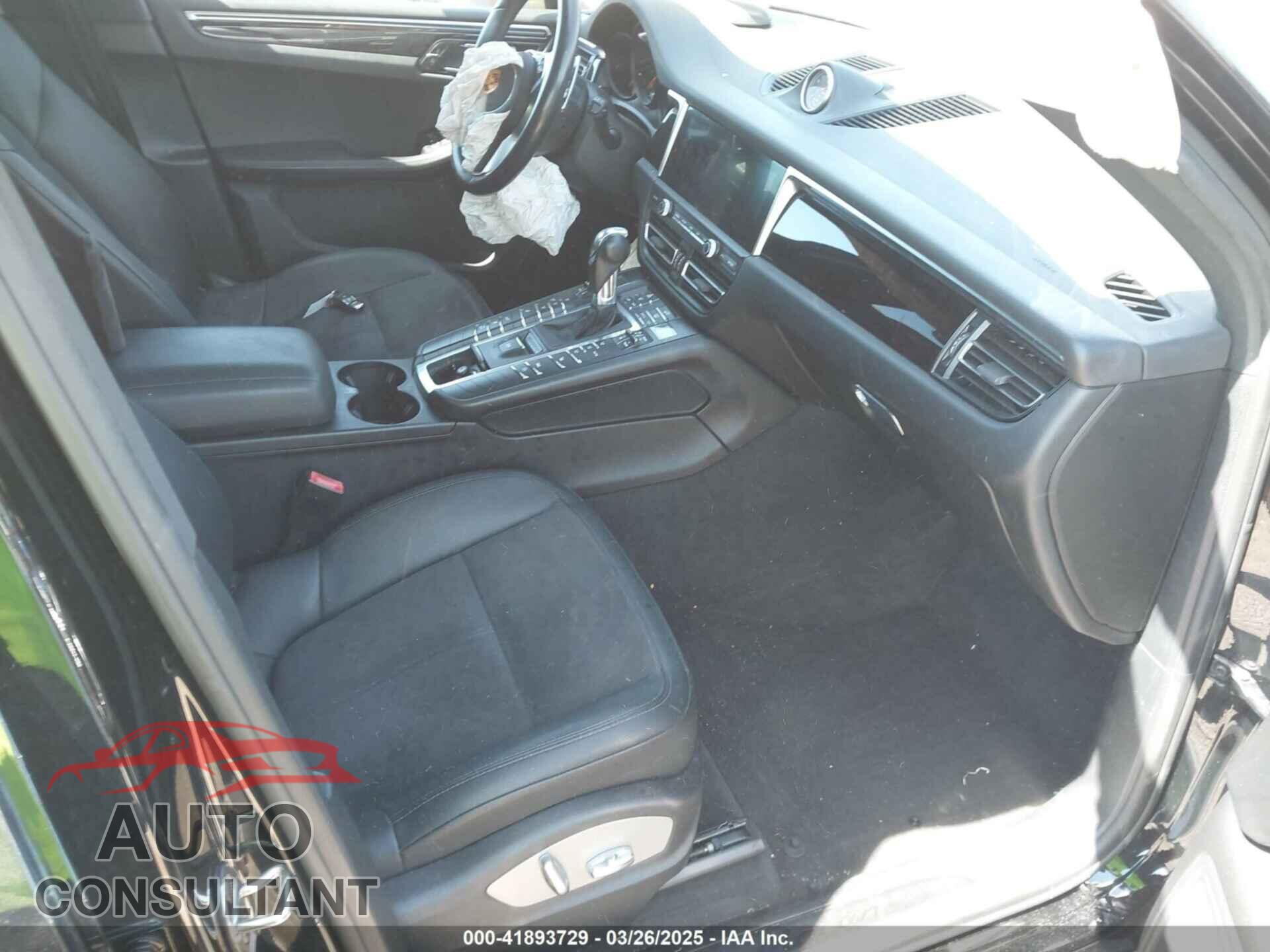 PORSCHE MACAN 2019 - WP1AA2A58KLB00807