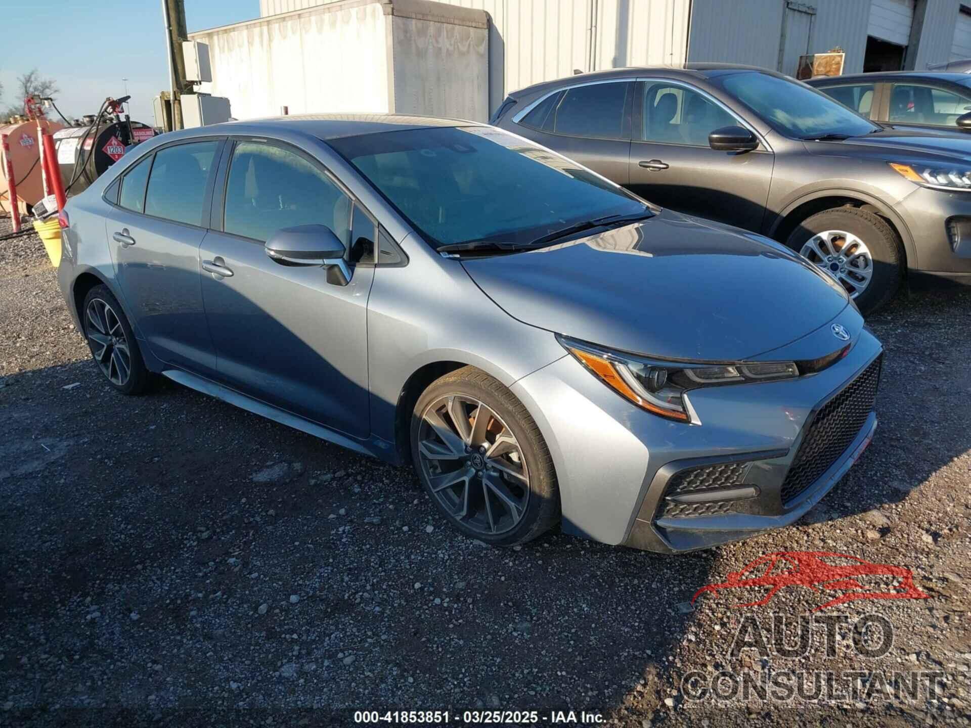 TOYOTA COROLLA 2021 - JTDS4MCEXMJ072626