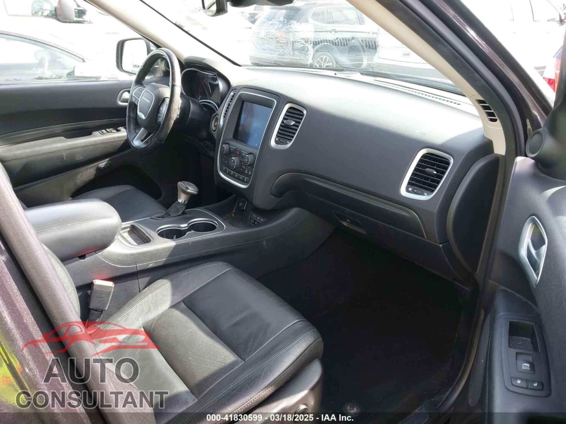 DODGE DURANGO 2019 - 1C4RDJEGXKC745539
