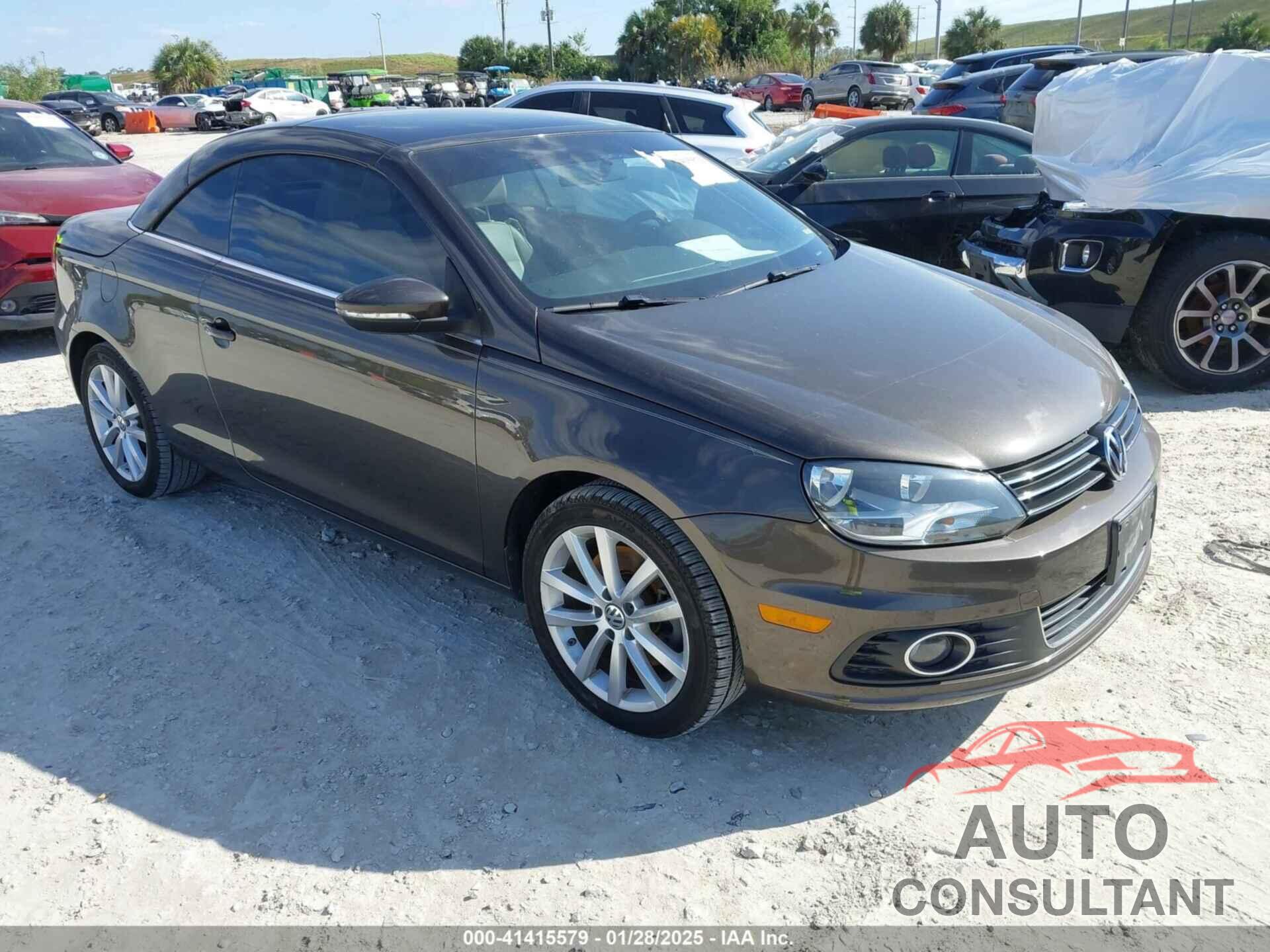 VOLKSWAGEN EOS 2012 - WVWBW7AH7CV022430