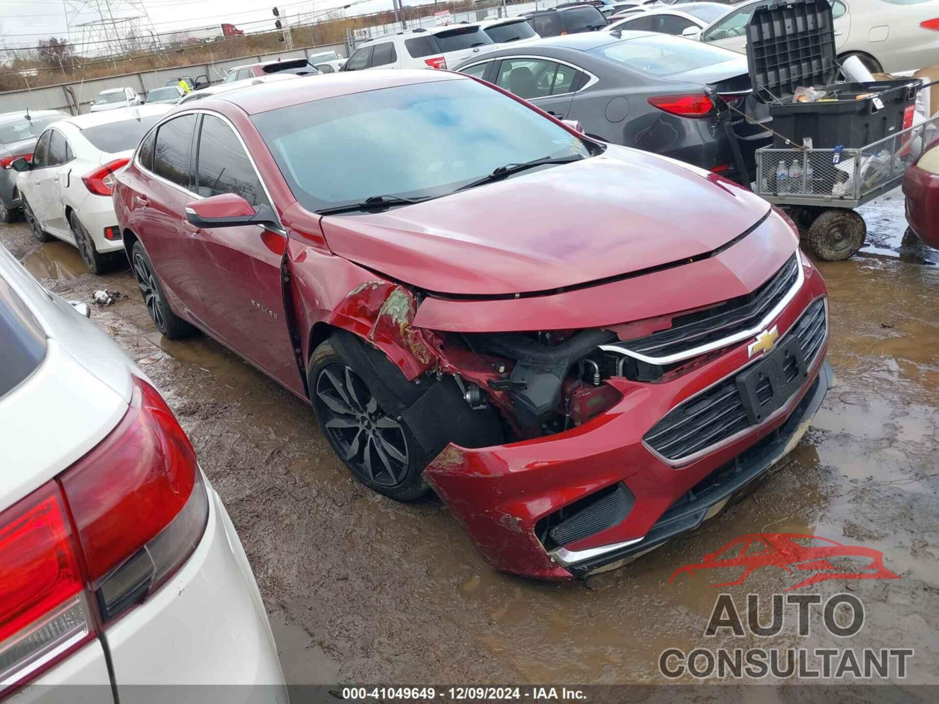 CHEVROLET MALIBU 2017 - 1G1ZE5ST4HF279631