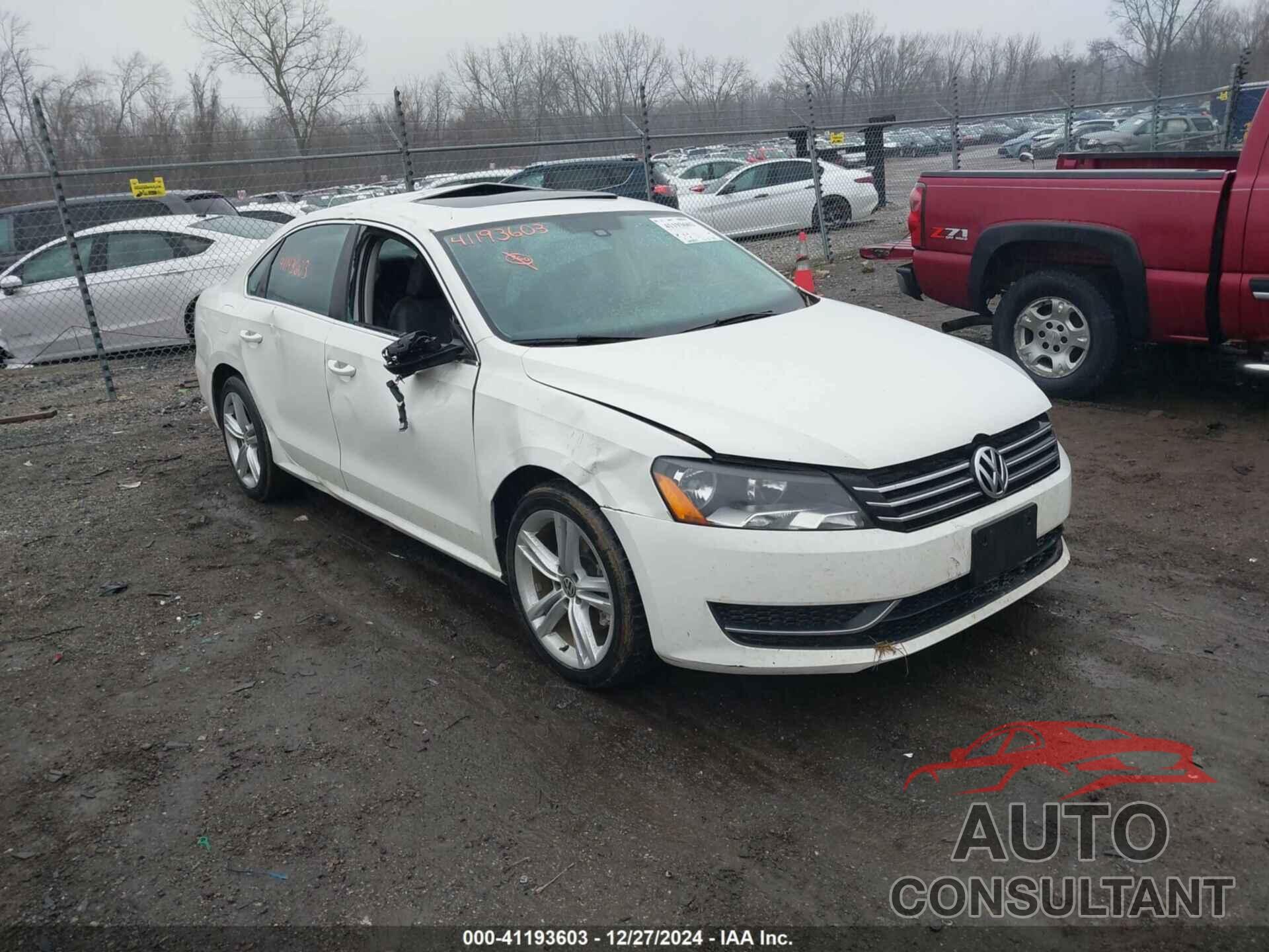 VOLKSWAGEN PASSAT 2014 - 1VWBT7A36EC076441