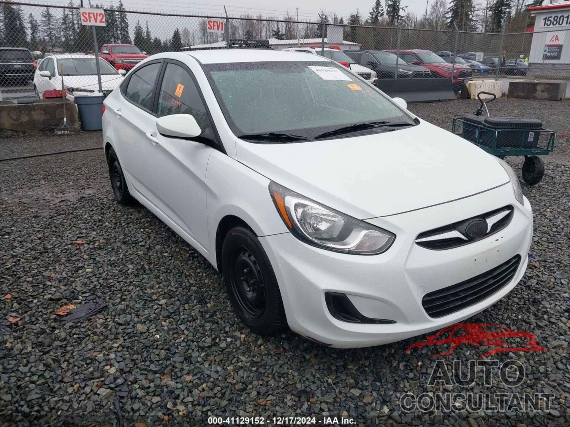 HYUNDAI ACCENT 2014 - KMHCT4AE4EU662665